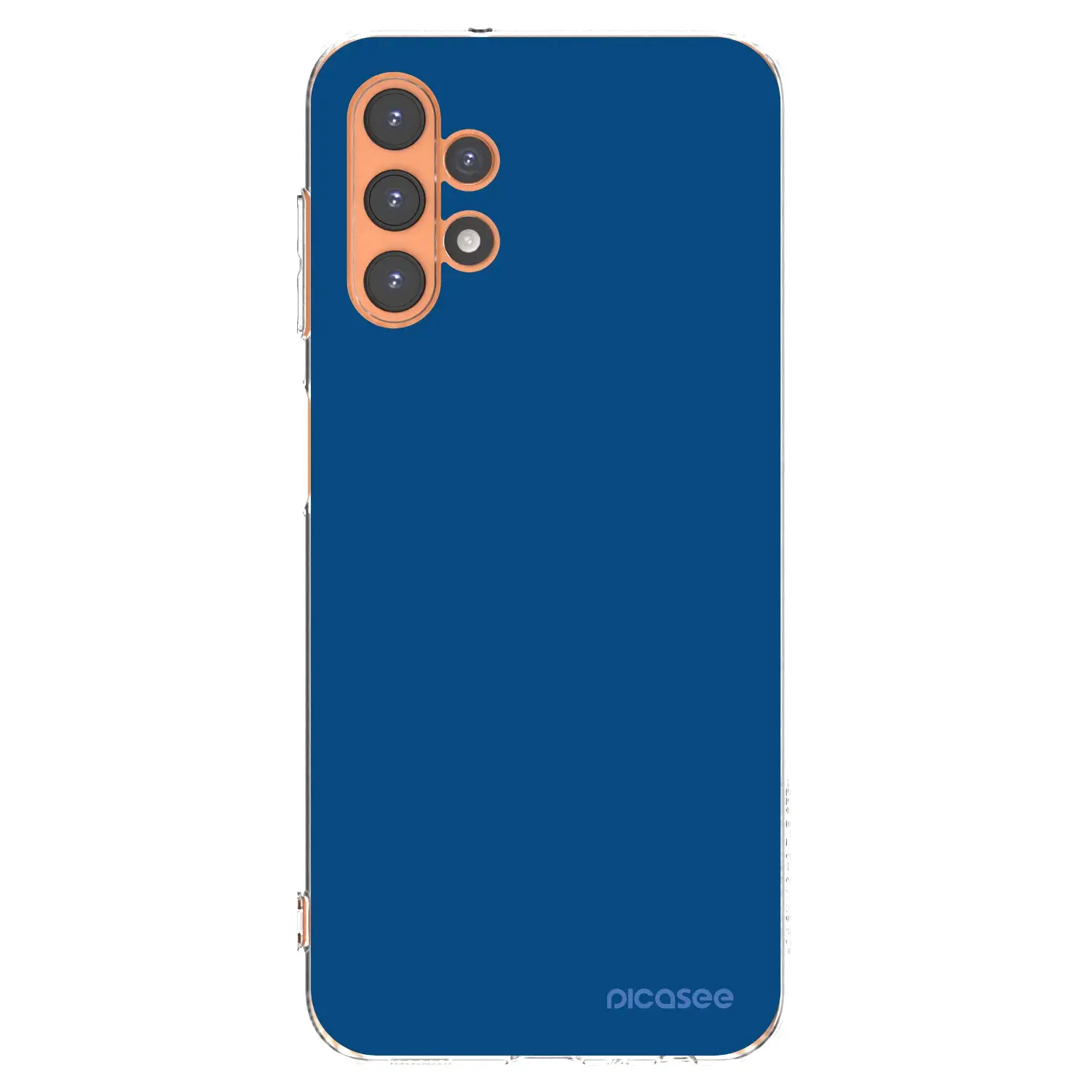 Silikonový průhledný obal pro Samsung Galaxy A13 5G - Navy Blue
