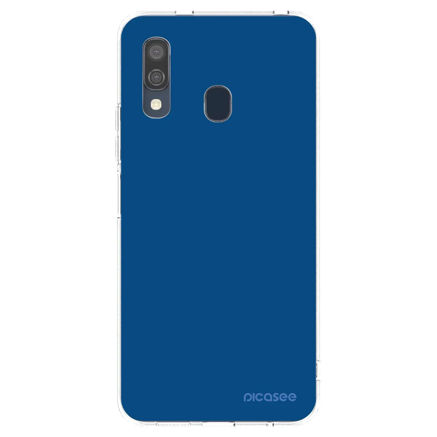 Silikonový průhledný obal pro Samsung Galaxy A40 A405F - Navy Blue