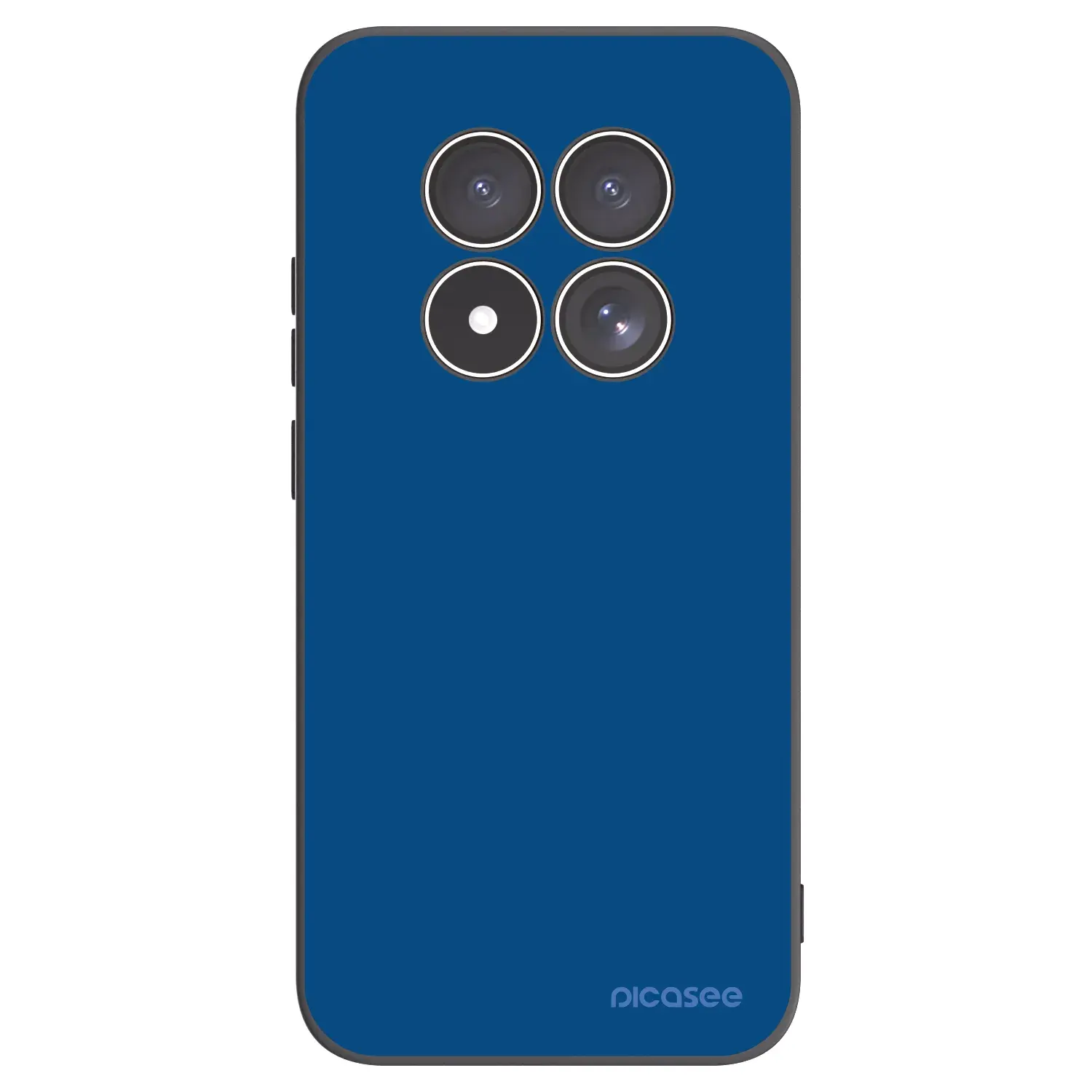 Silikonový černý obal pro Xiaomi Redmi Note 15 Pro 4G - Navy Blue