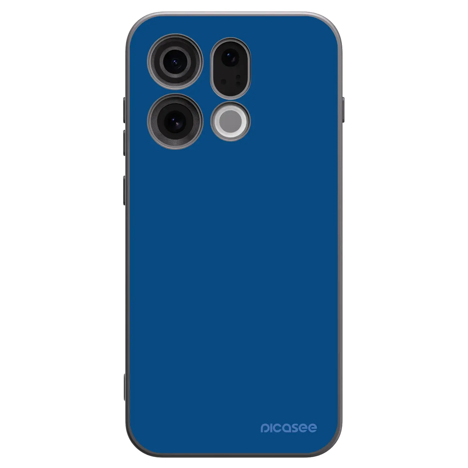 Silikonový černý obal pro OPPO Find X9 - Navy Blue