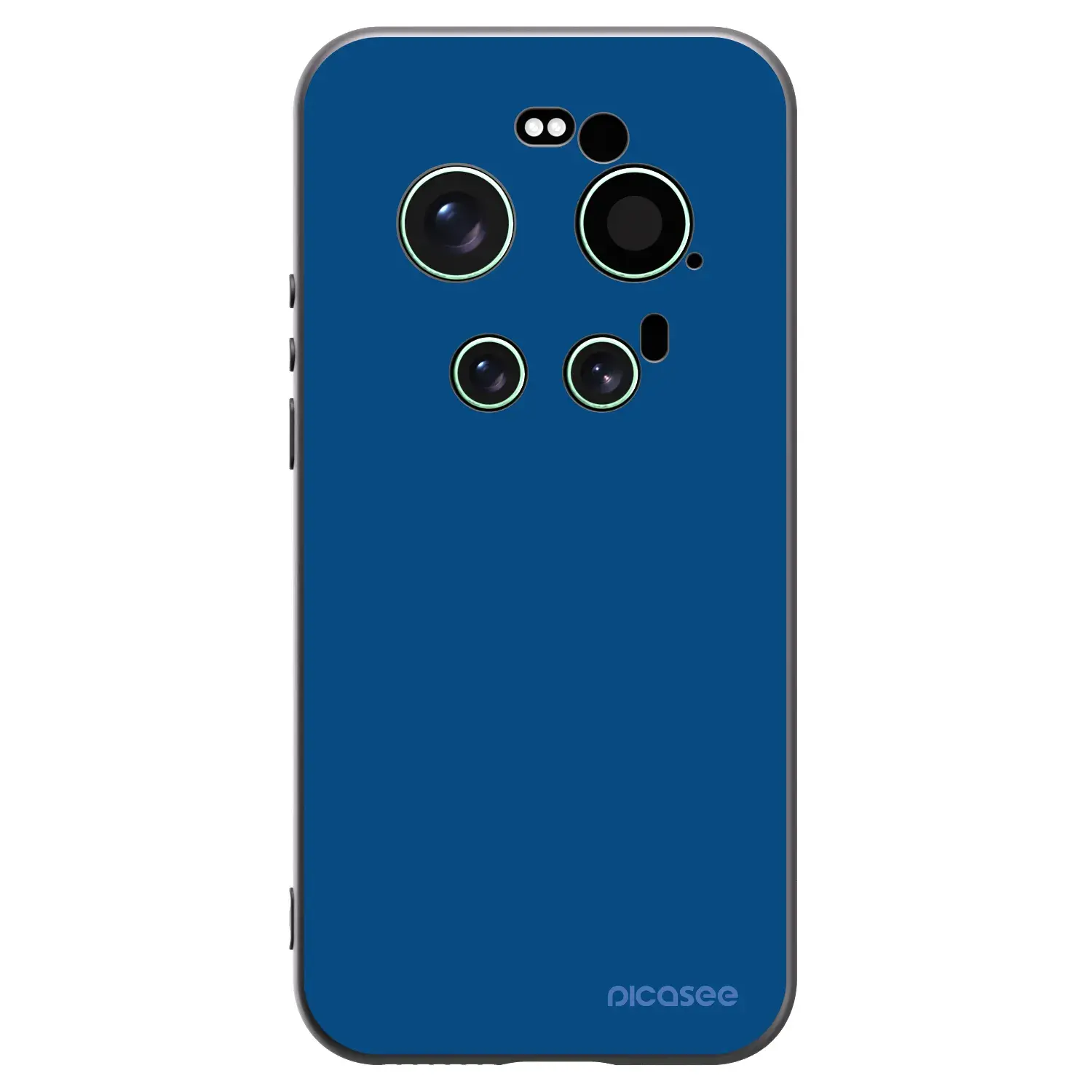 Silikonový černý obal pro Xiaomi 17 Ultra - Navy Blue