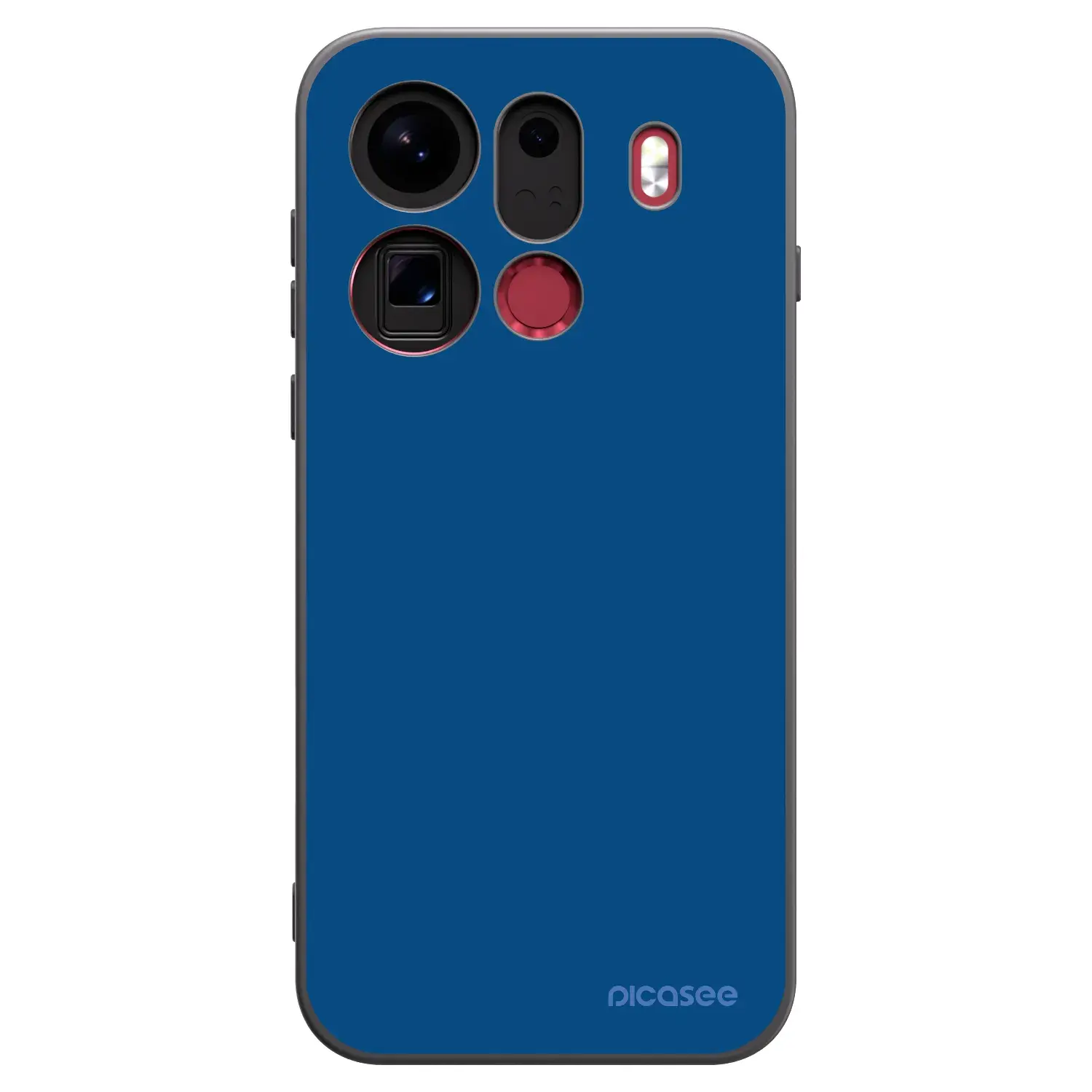 Silikonový černý obal pro OPPO Find X9 Pro - Navy Blue