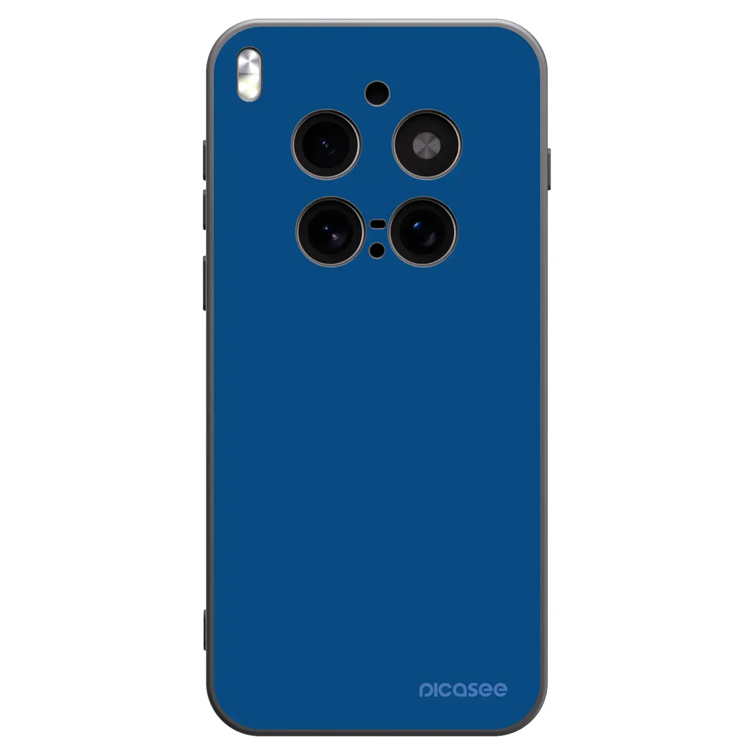Silikonový černý obal pro Vivo X300 Pro - Navy Blue