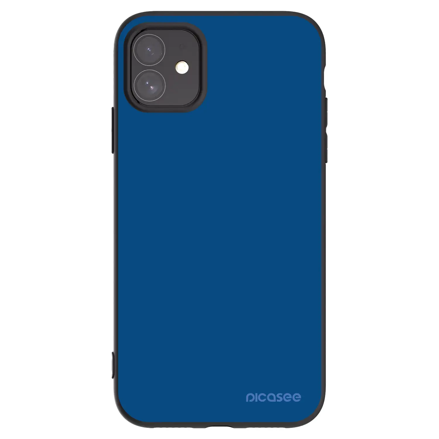 Silikonový černý obal pro Apple iPhone 11 - Navy Blue