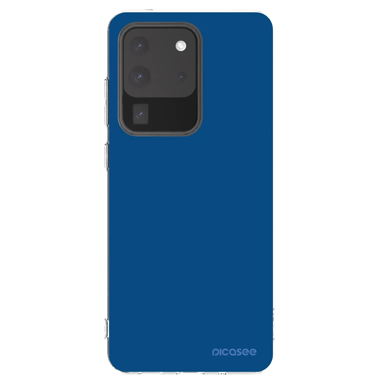 Silikonový průhledný obal pro Samsung Galaxy S20 Ultra 5G G988F - Navy Blue