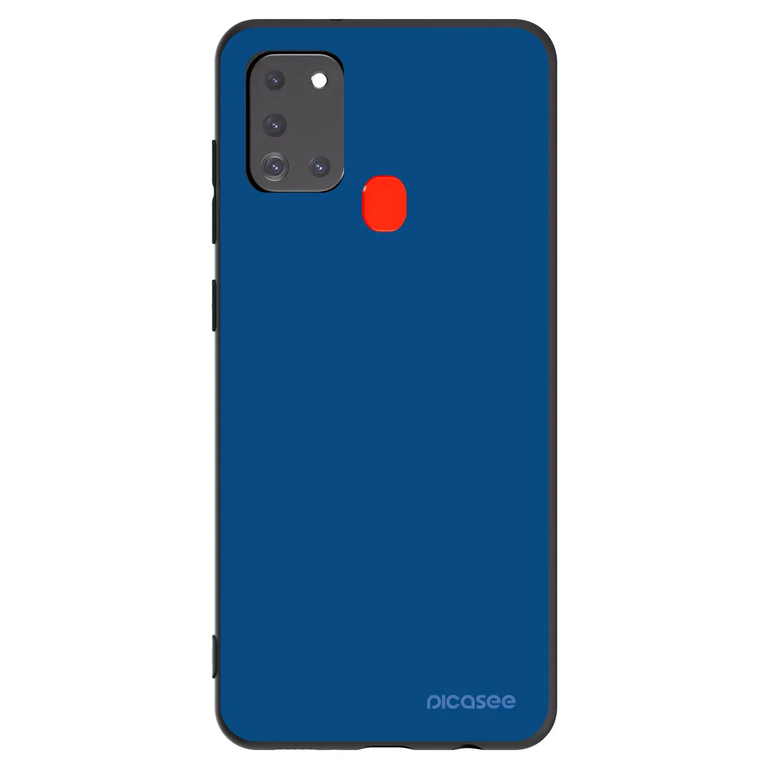 Silikonový černý obal pro Samsung Galaxy A21s - Navy Blue