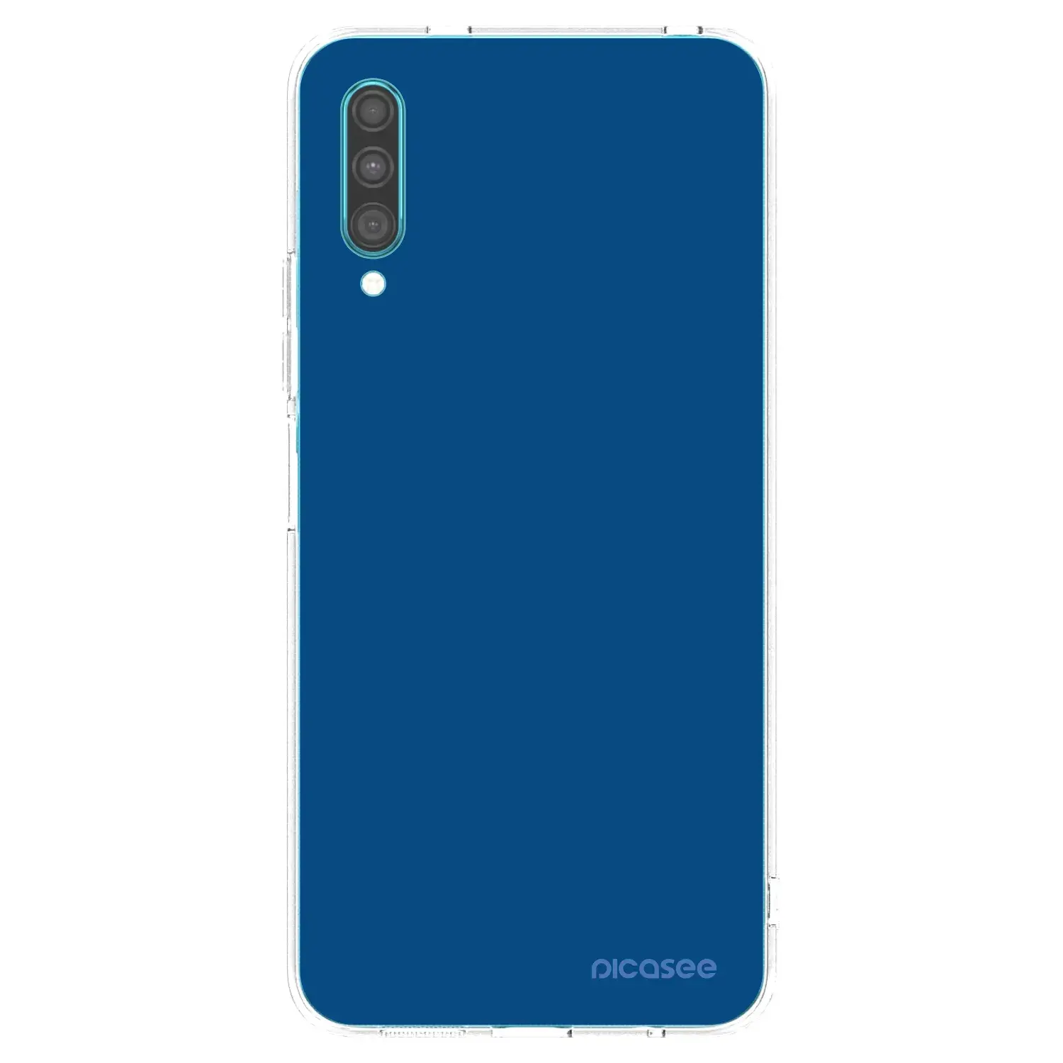 Silikonový průhledný obal pro Samsung Galaxy A30s A307F - Navy Blue