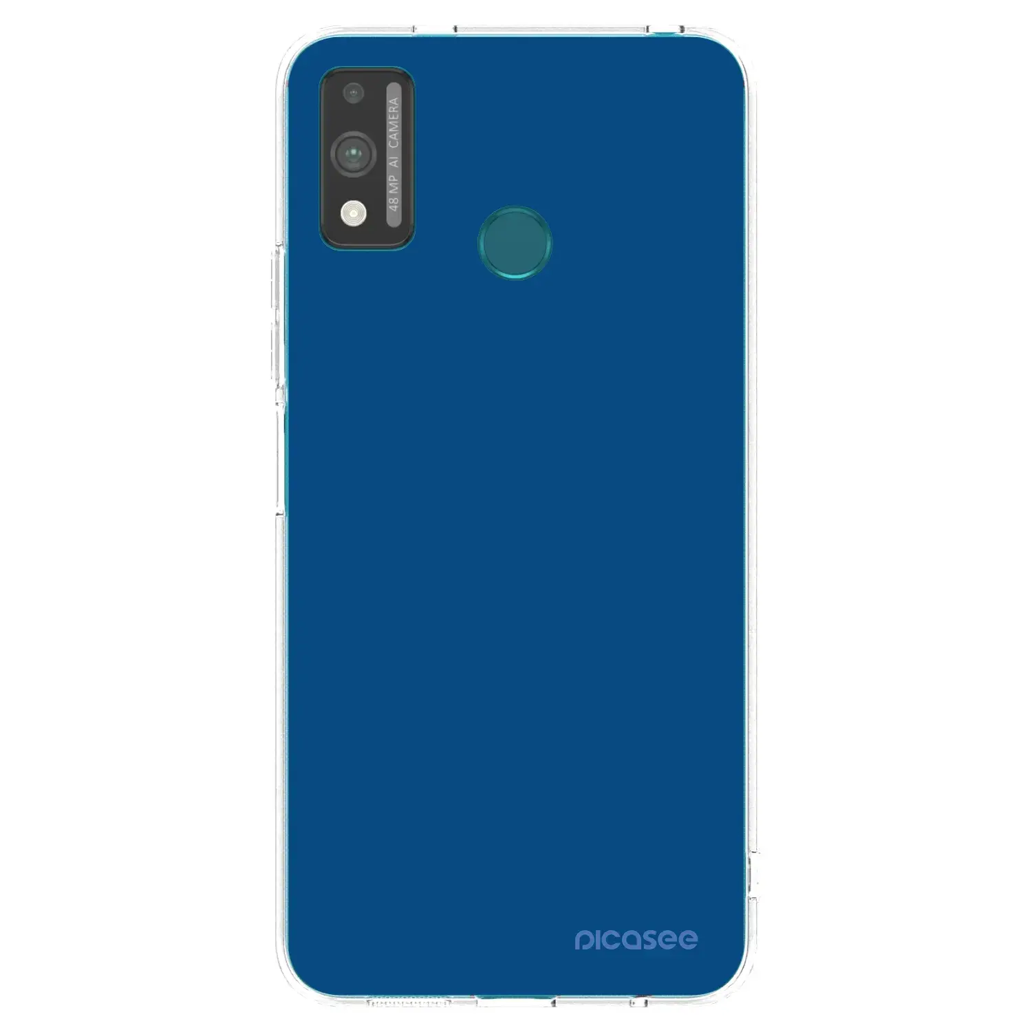 Silikonový průhledný obal pro Honor 9X Lite - Navy Blue