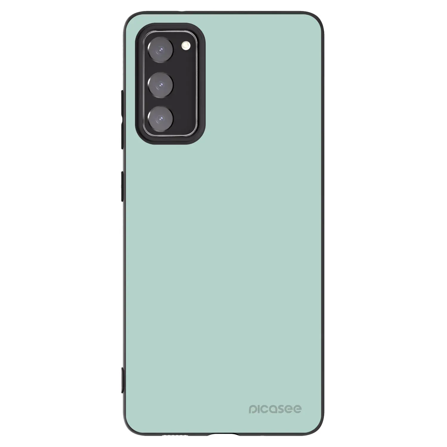 Silikonový černý obal pro Samsung Galaxy S20 FE - Pastel Charm