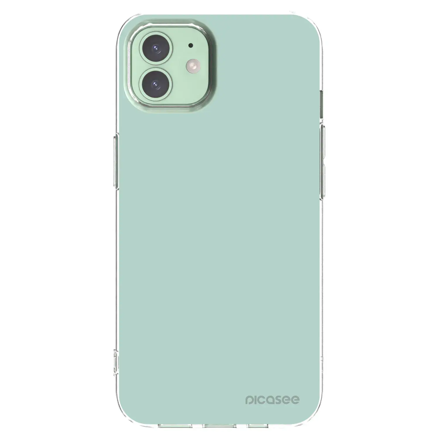 Silikonový průhledný obal pro Apple iPhone 12 - Pastel Charm