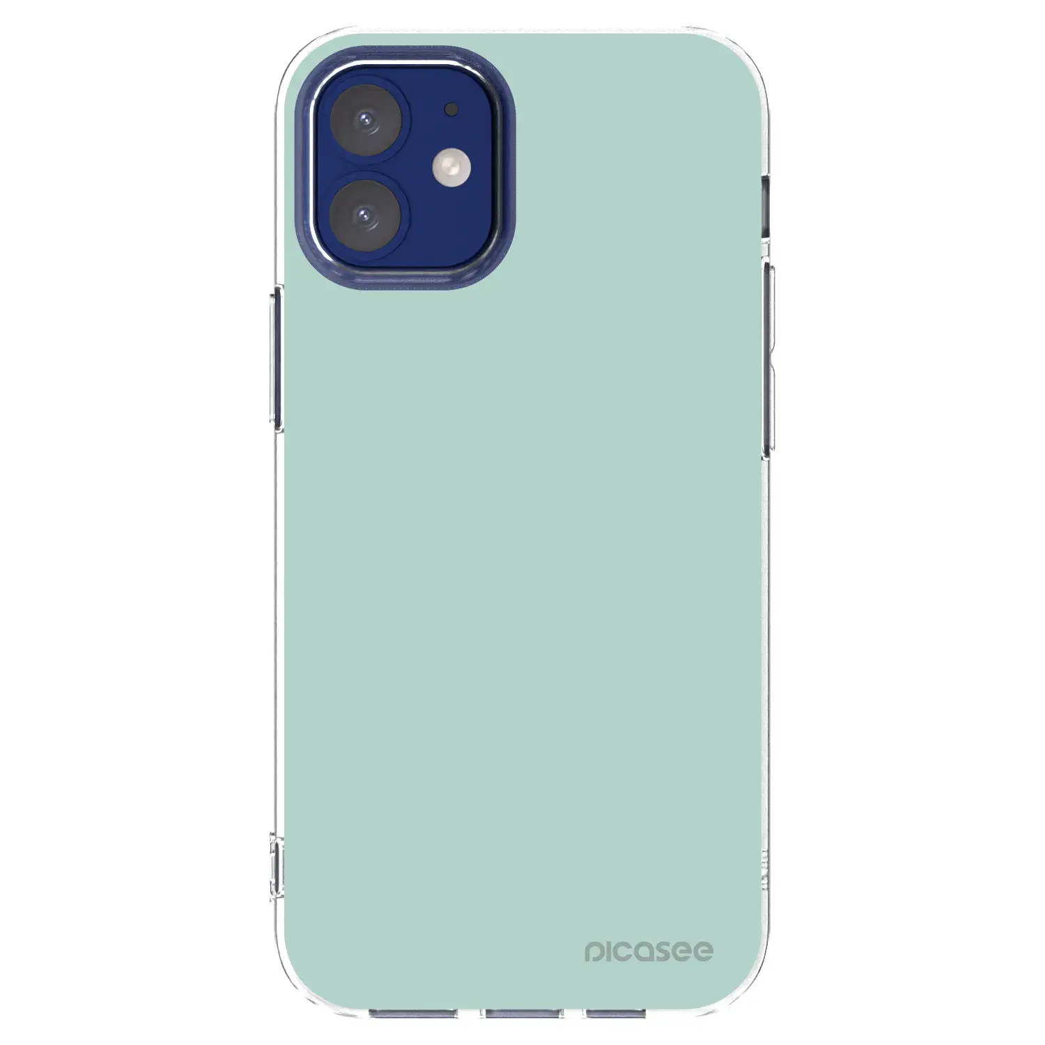 Silikonový průhledný obal pro Apple iPhone 12 mini - Pastel Charm
