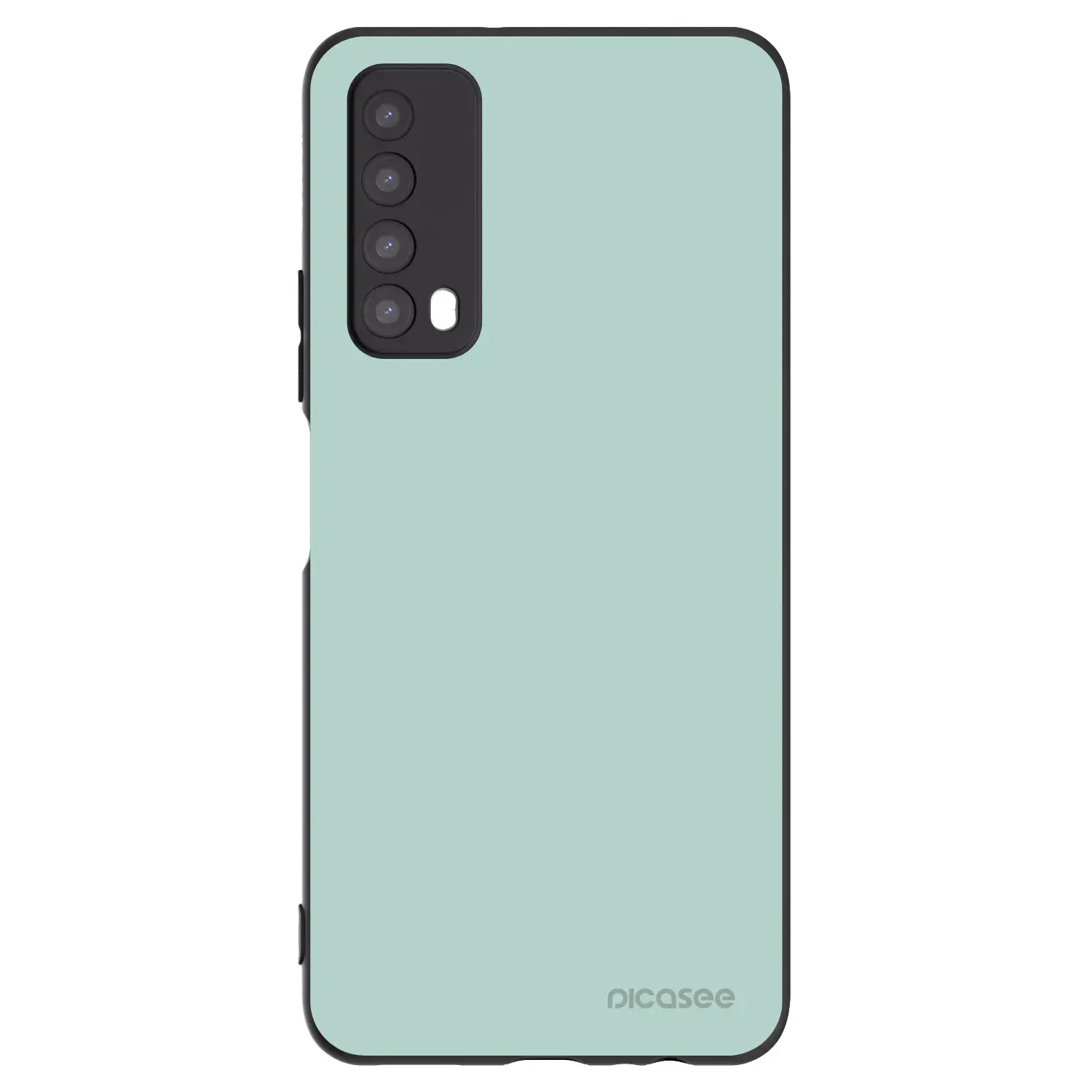 Silikonový černý obal pro Huawei P Smart 2021 - Pastel Charm