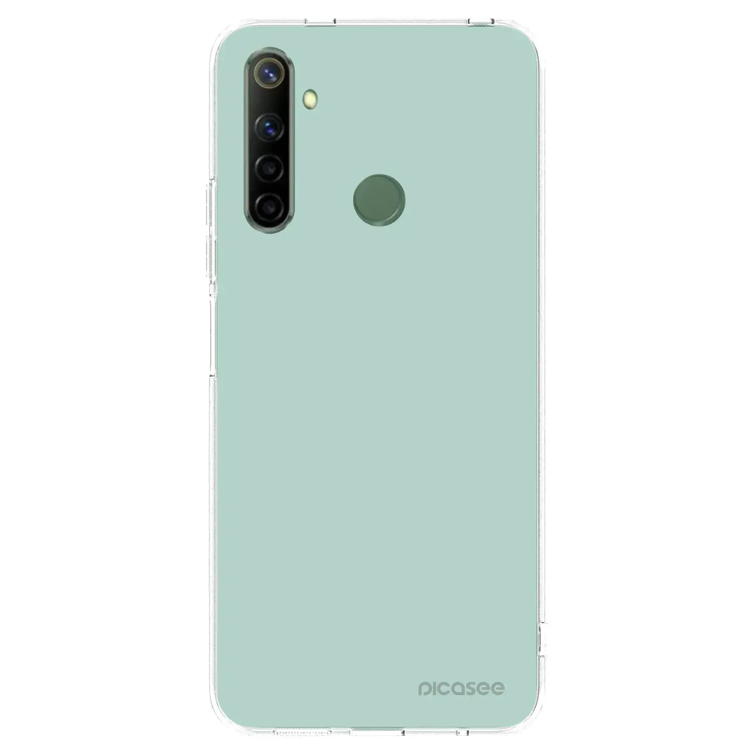 Silikonový průhledný obal pro Realme 6i - Pastel Charm