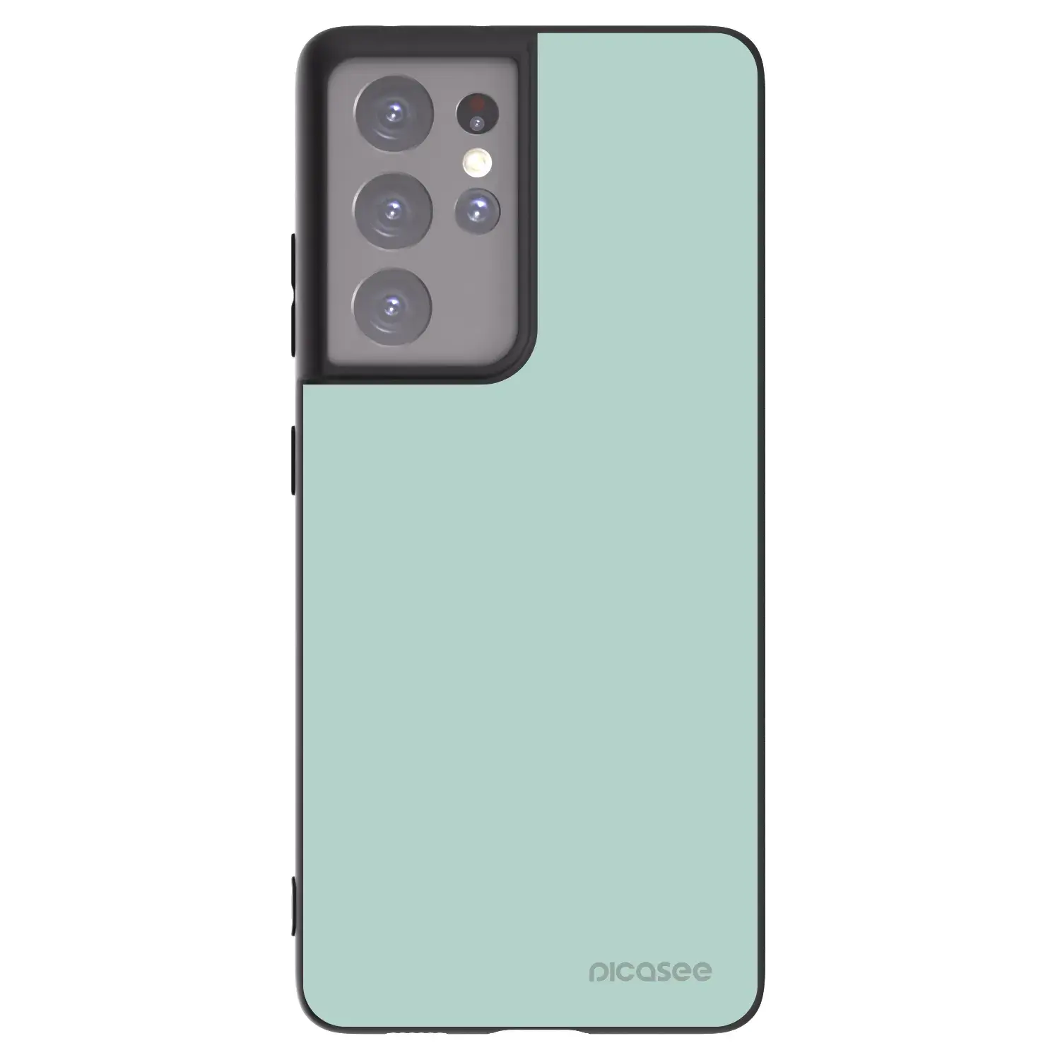 Silikonový černý obal pro Samsung Galaxy S21 Ultra 5G G998B - Pastel Charm