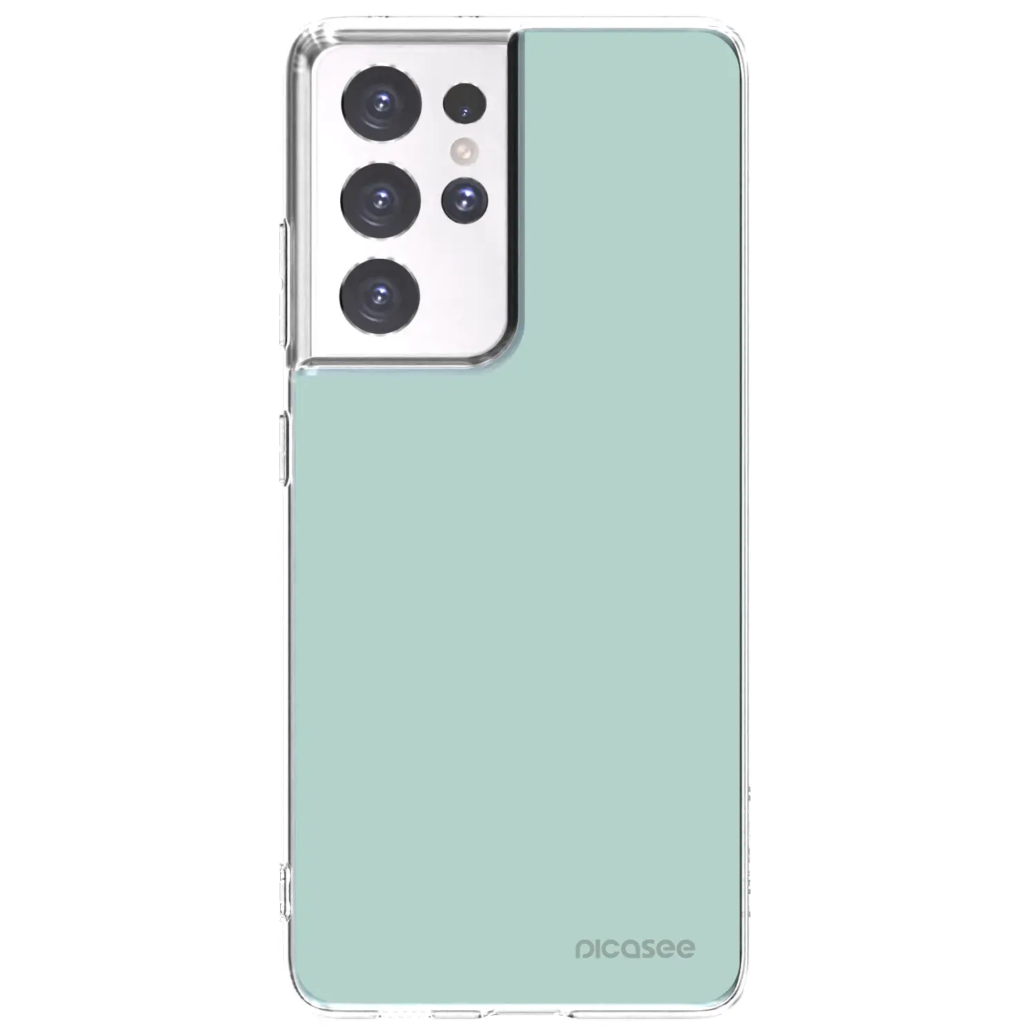 Silikonový průhledný obal pro Samsung Galaxy S21 Ultra 5G G998B - Pastel Charm