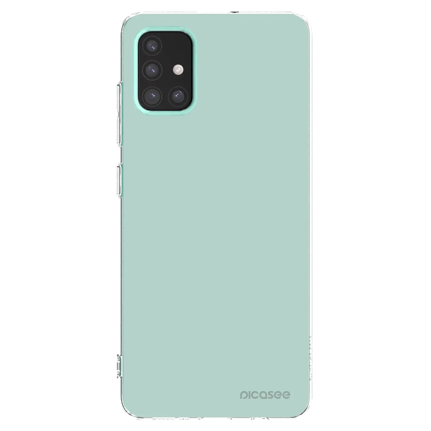 Silikonový průhledný obal pro Samsung Galaxy M31s - Pastel Charm