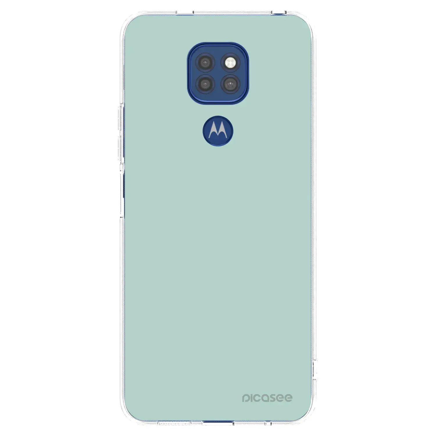 Silikonový průhledný obal pro Motorola Moto G9 Play - Pastel Charm