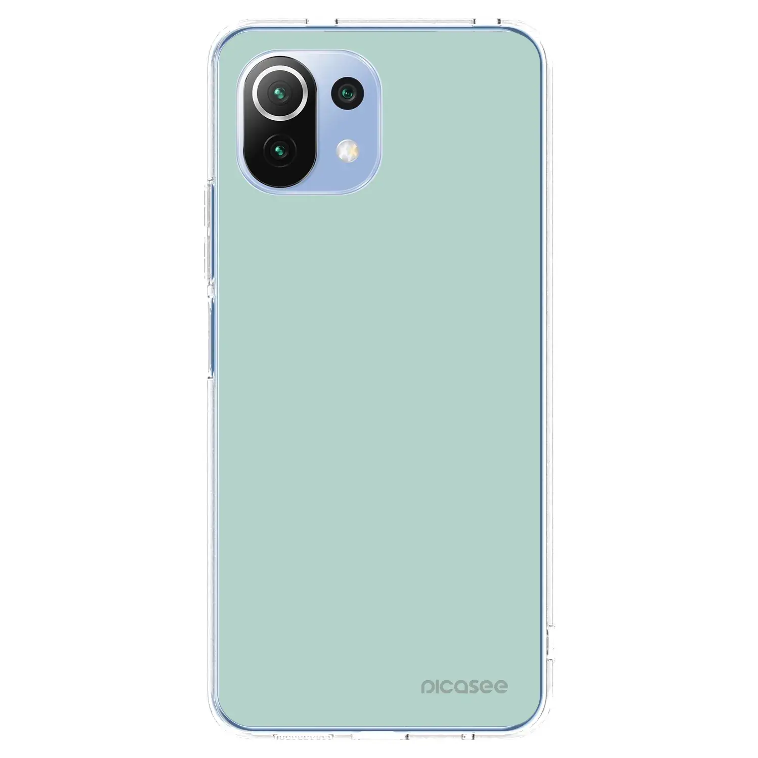 Silikonový průhledný obal pro Xiaomi Mi 11 Lite - Pastel Charm