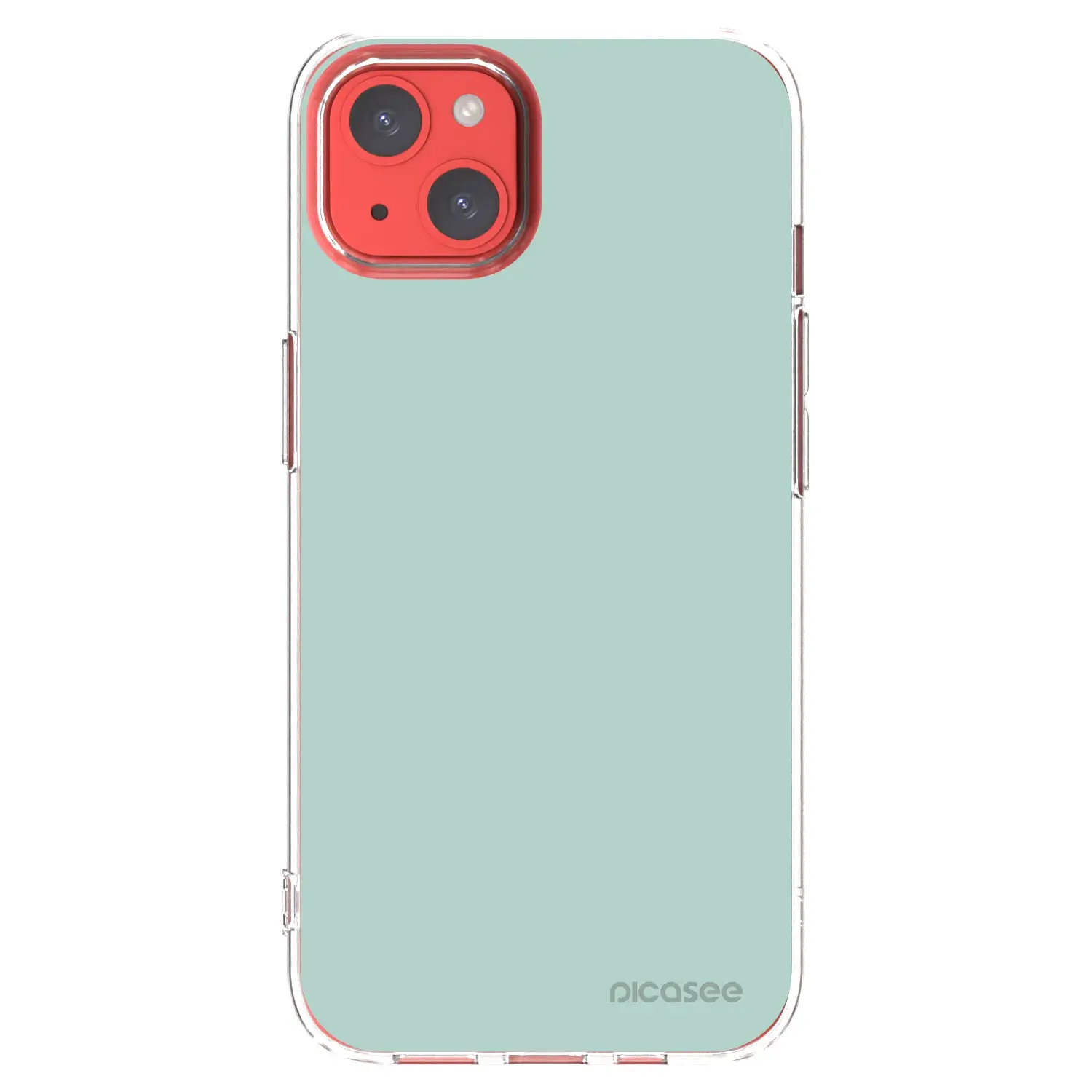 Silikonový průhledný obal pro Apple iPhone 13 - Pastel Charm