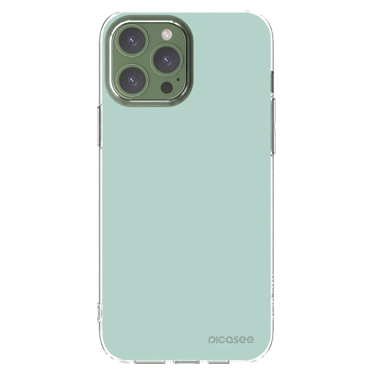 Silikonový průhledný obal pro Apple iPhone 13 Pro Max - Pastel Charm