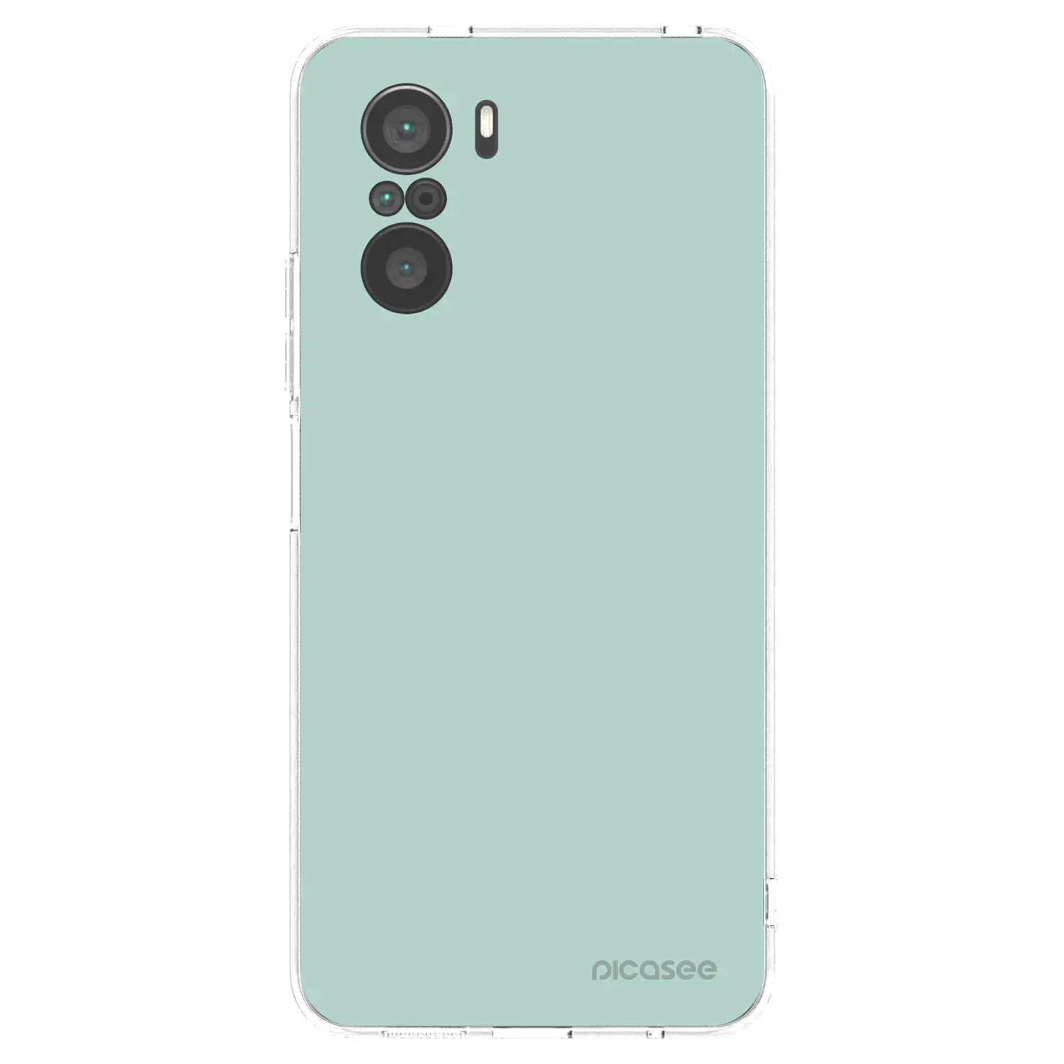 Silikonový průhledný obal pro Xiaomi Poco F3 - Pastel Charm