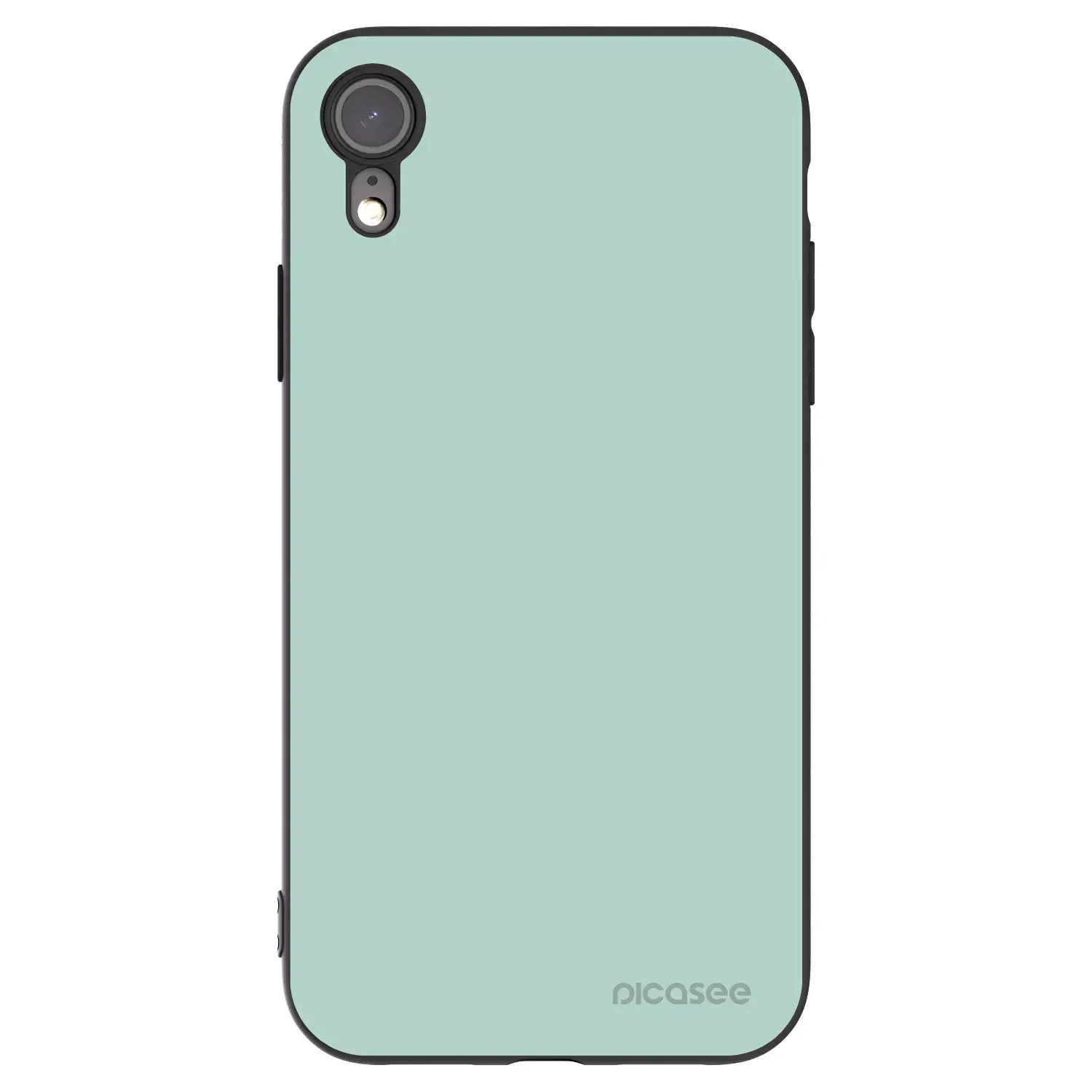 Silikonový černý obal pro Apple iPhone XR - Pastel Charm