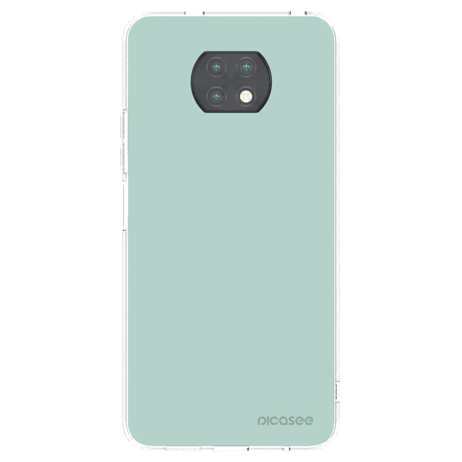 Silikonový průhledný obal pro Xiaomi Redmi Note 9T - Pastel Charm