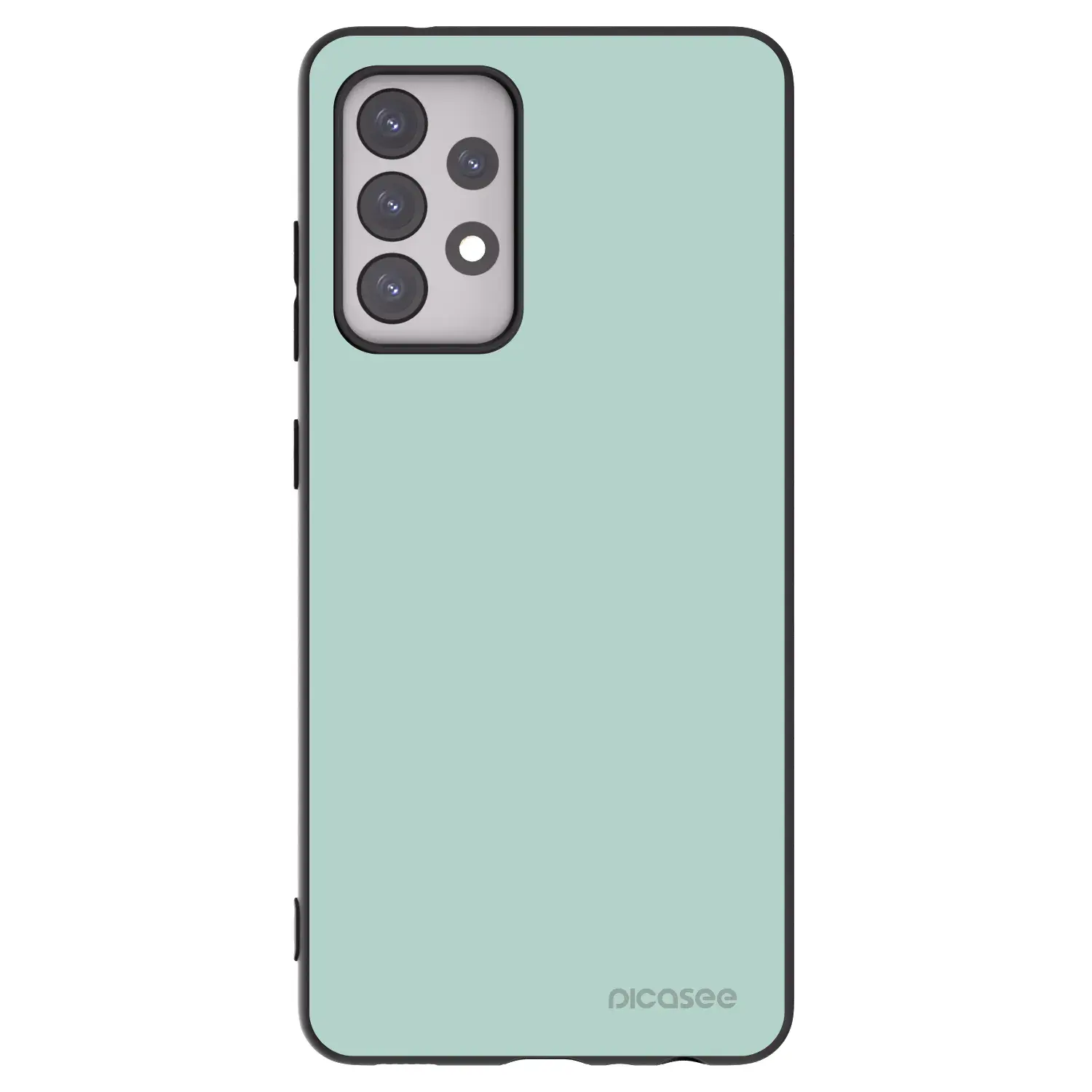 Silikonový černý obal pro Samsung Galaxy A52s 5G A528B - Pastel Charm