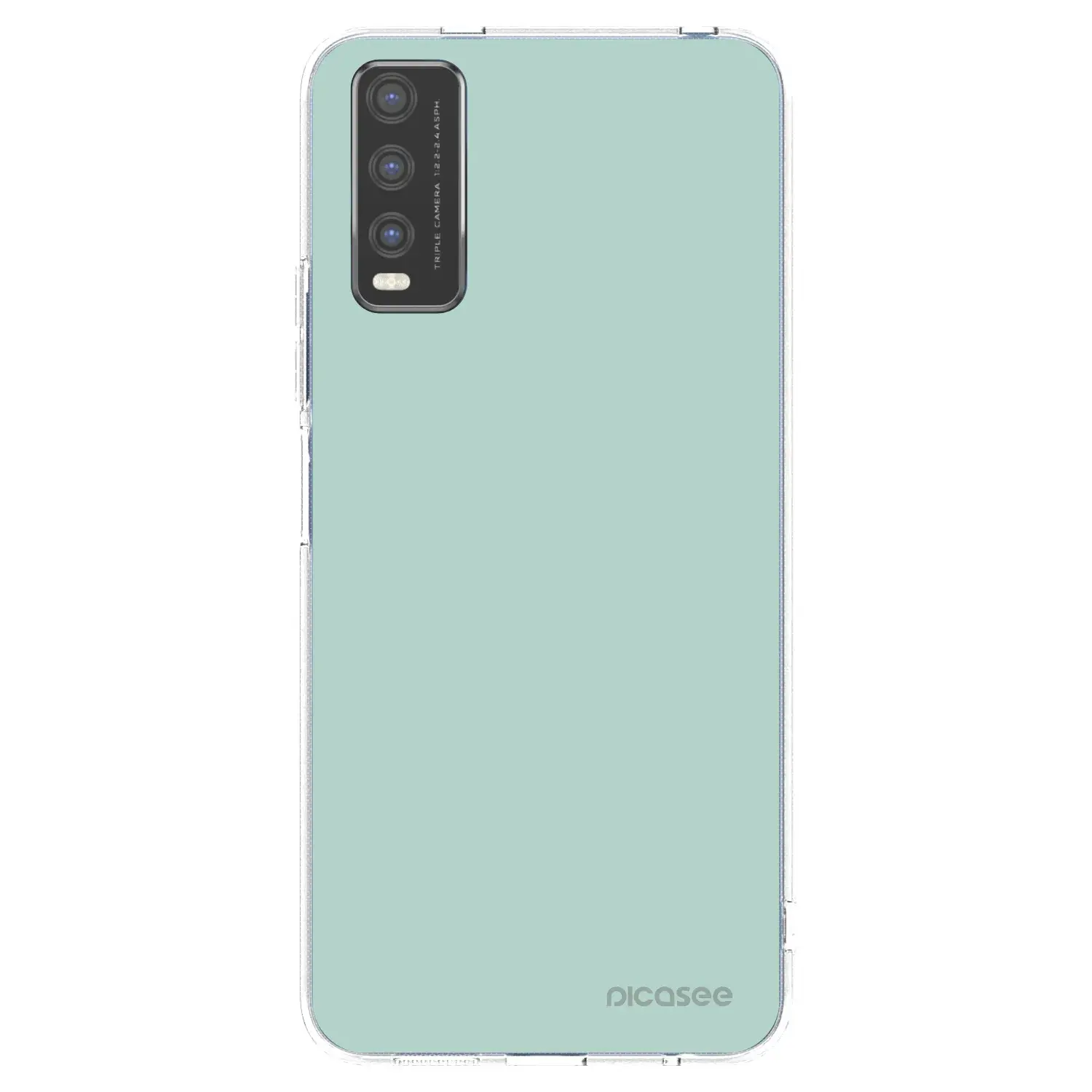 Silikonový průhledný obal pro Vivo Y20s - Pastel Charm