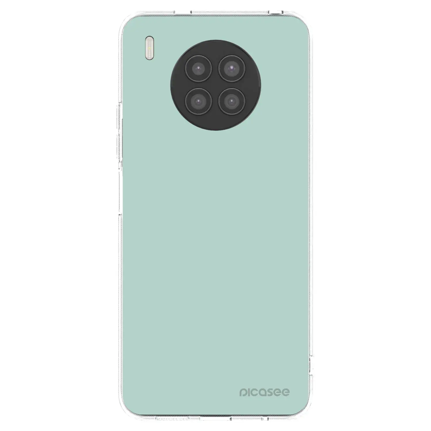 Silikonový průhledný obal pro Huawei Nova 8i - Pastel Charm