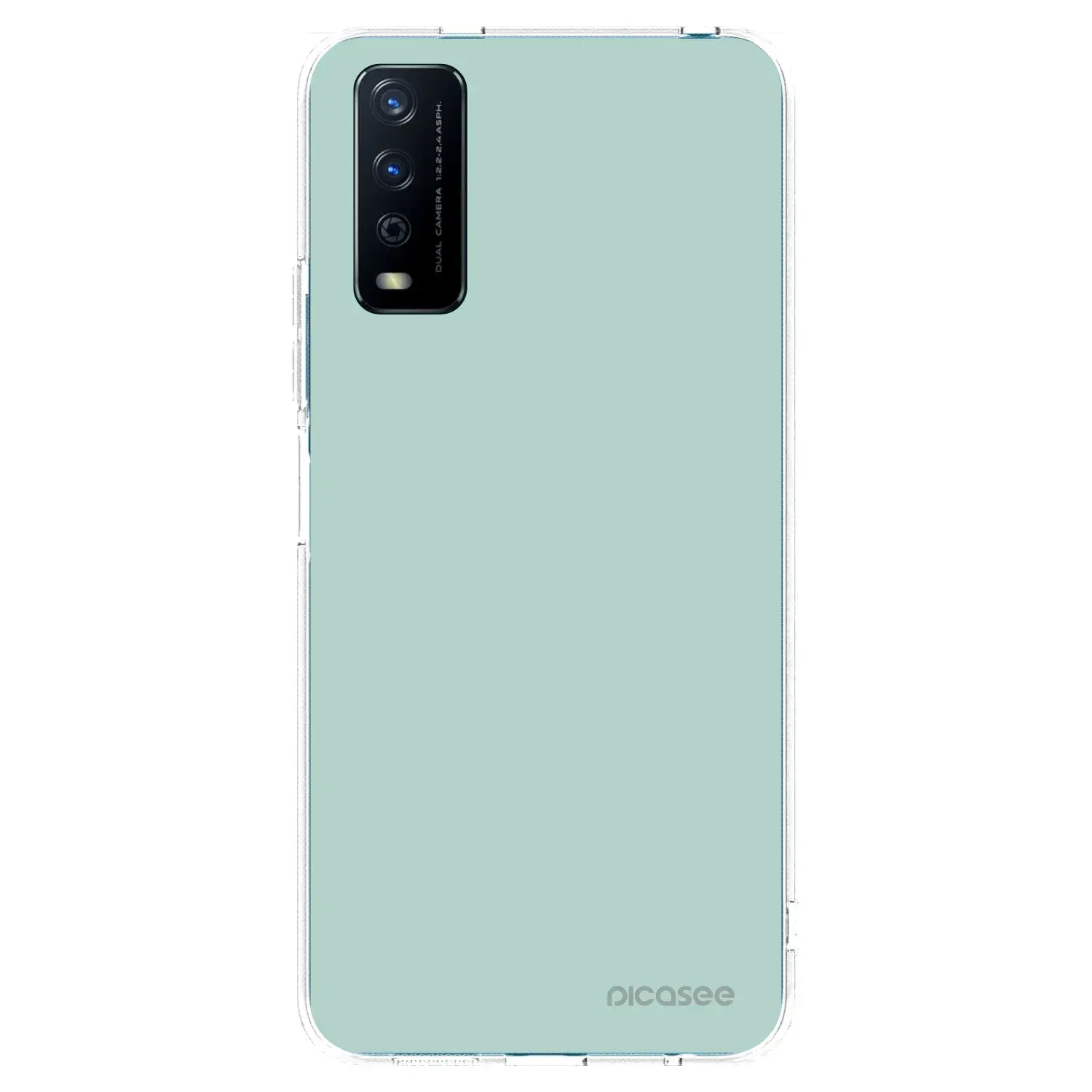 Silikonový průhledný obal pro Vivo Y11s - Pastel Charm