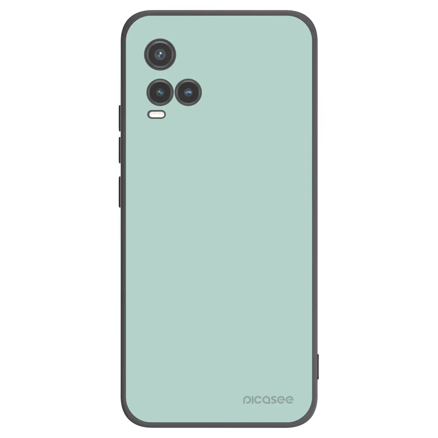 Silikonový černý obal pro Vivo Y33s - Pastel Charm