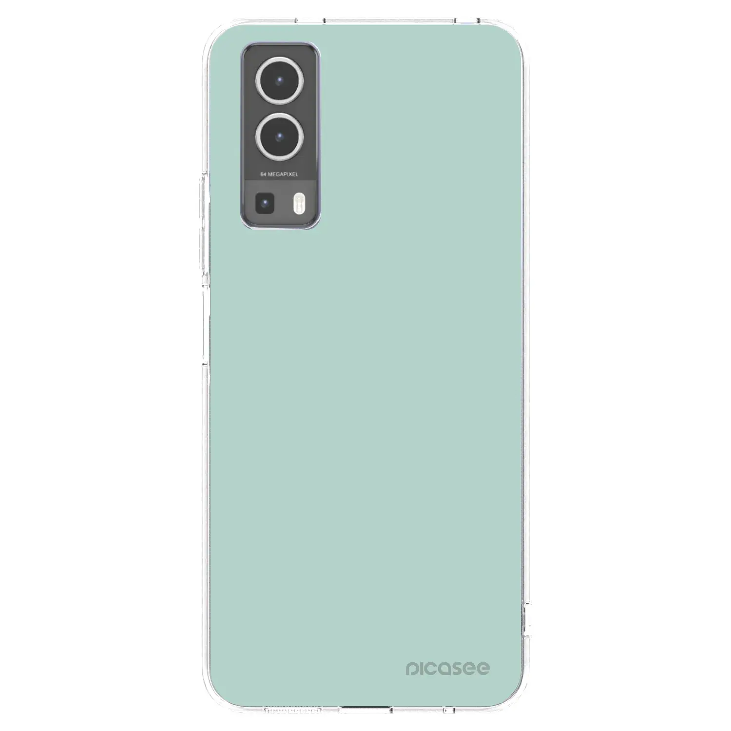 Silikonový průhledný obal pro Vivo Y72 5G - Pastel Charm