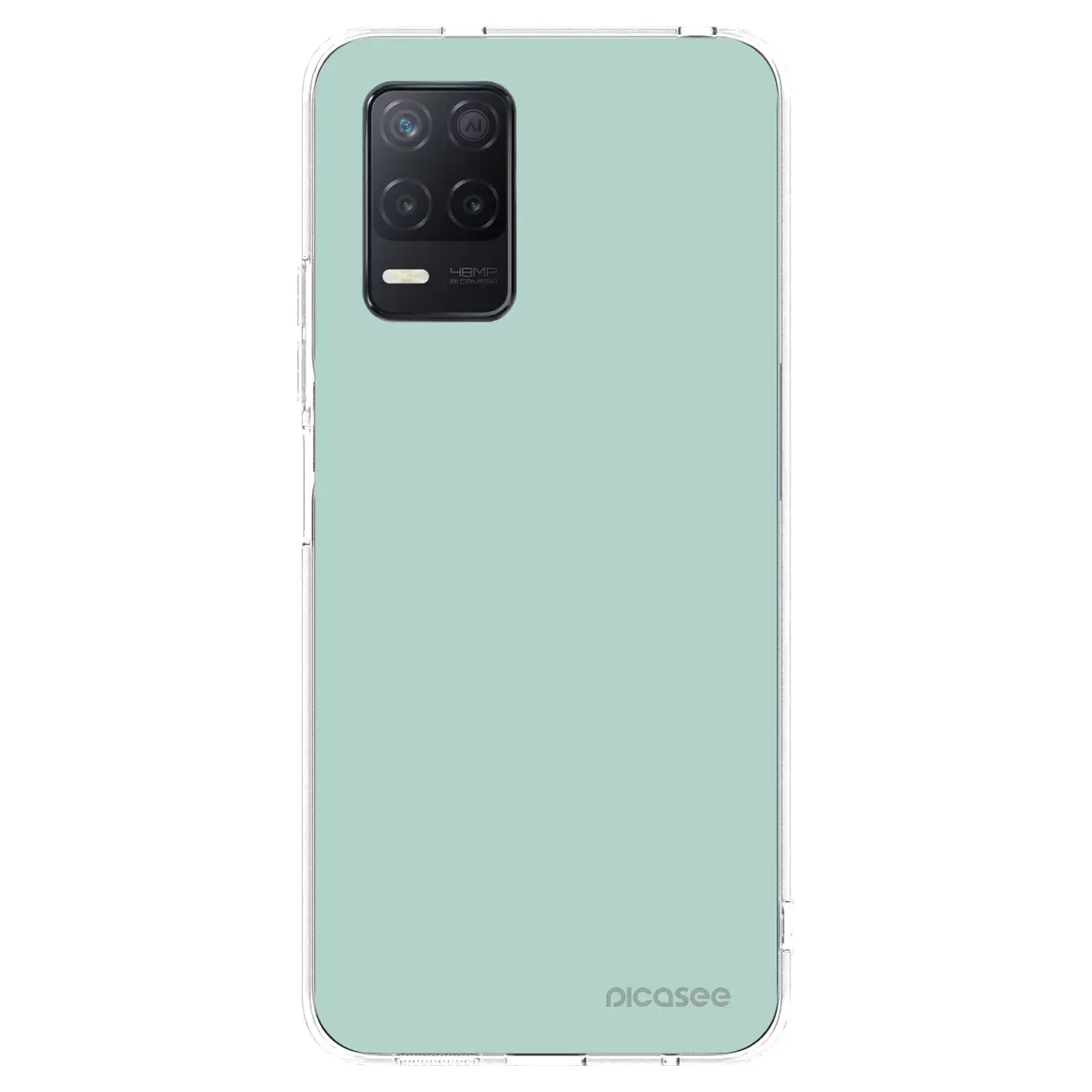Silikonový průhledný obal pro Realme 8 5G - Pastel Charm
