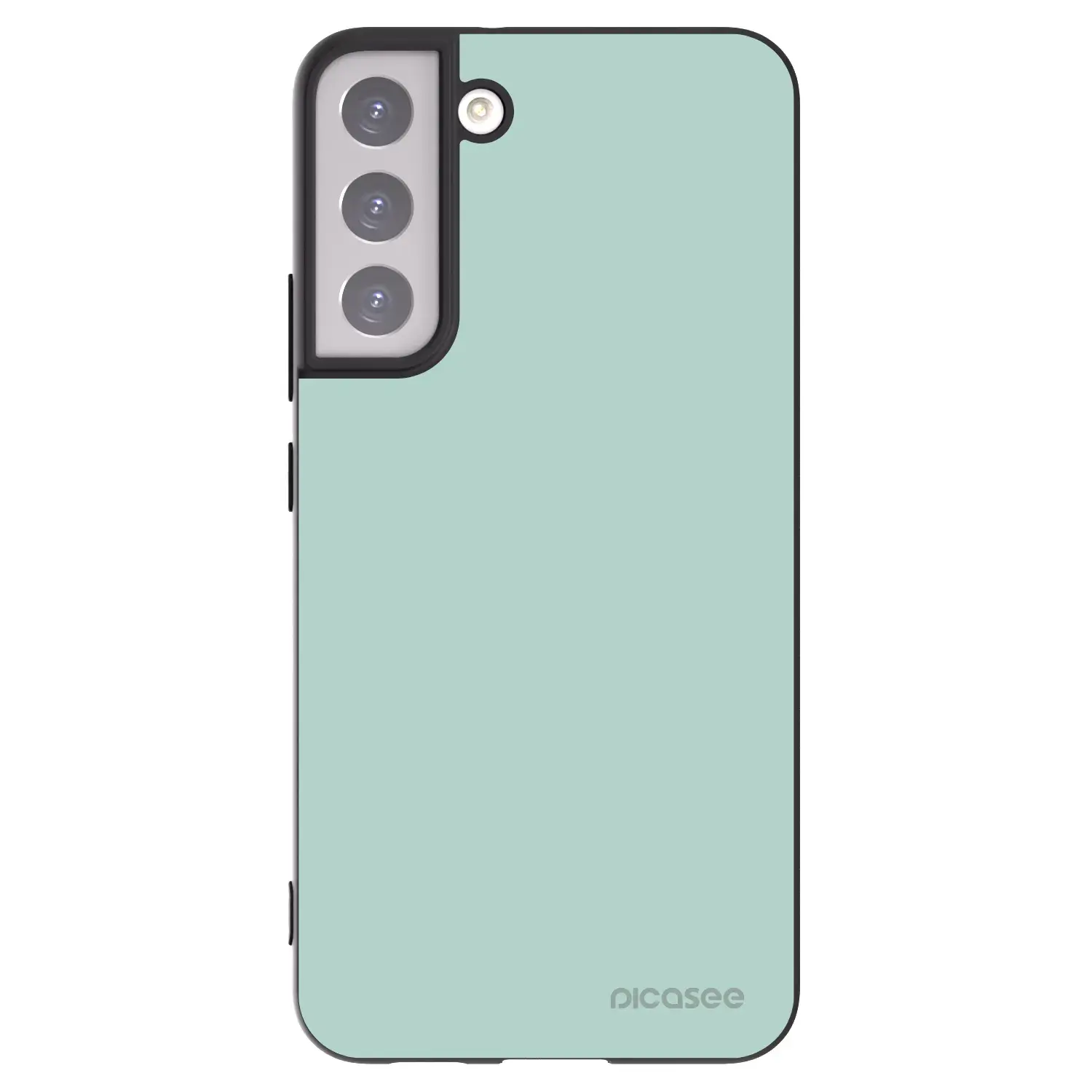 Silikonový černý obal pro Samsung Galaxy S22+ 5G - Pastel Charm