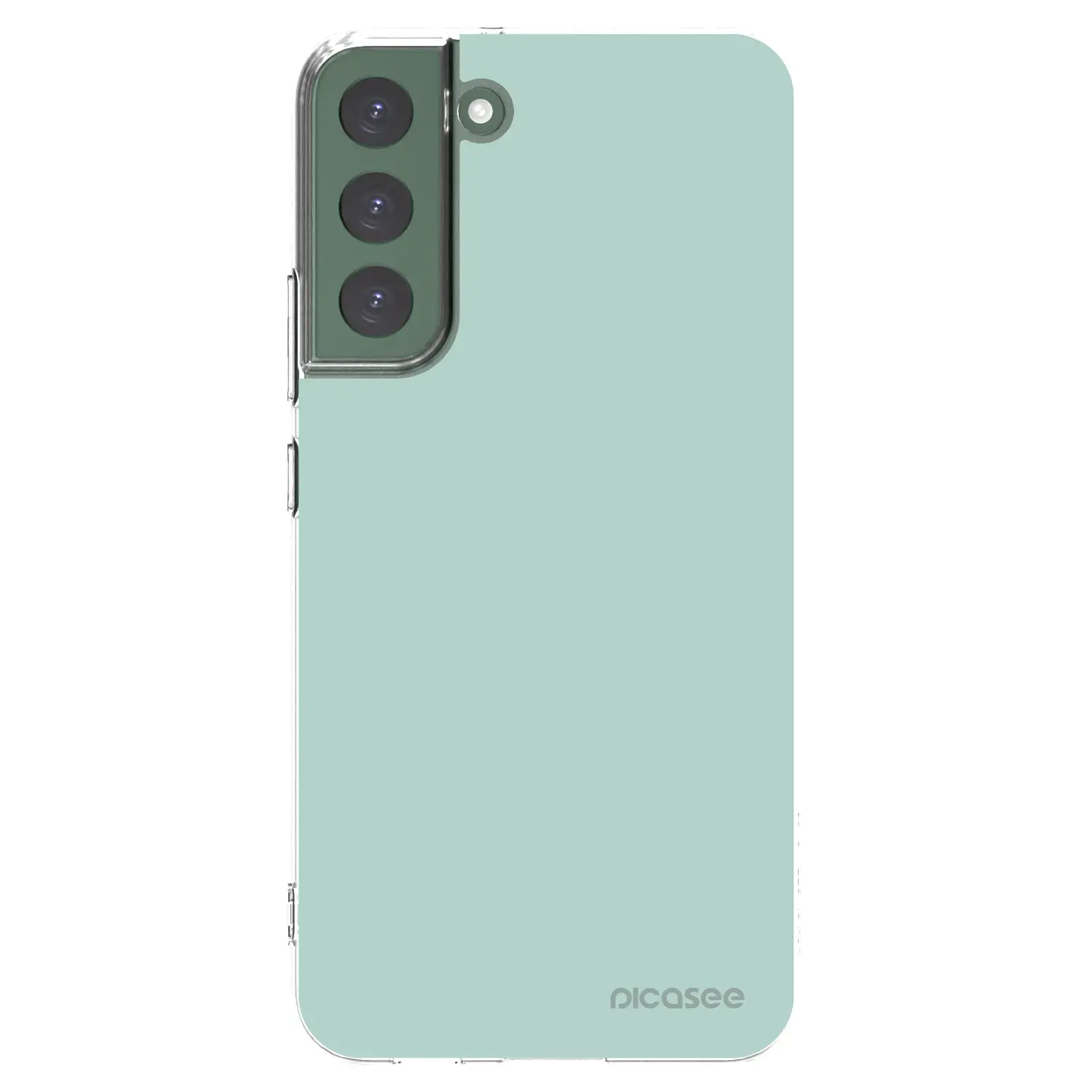 Silikonový průhledný obal pro Samsung Galaxy S22+ 5G - Pastel Charm