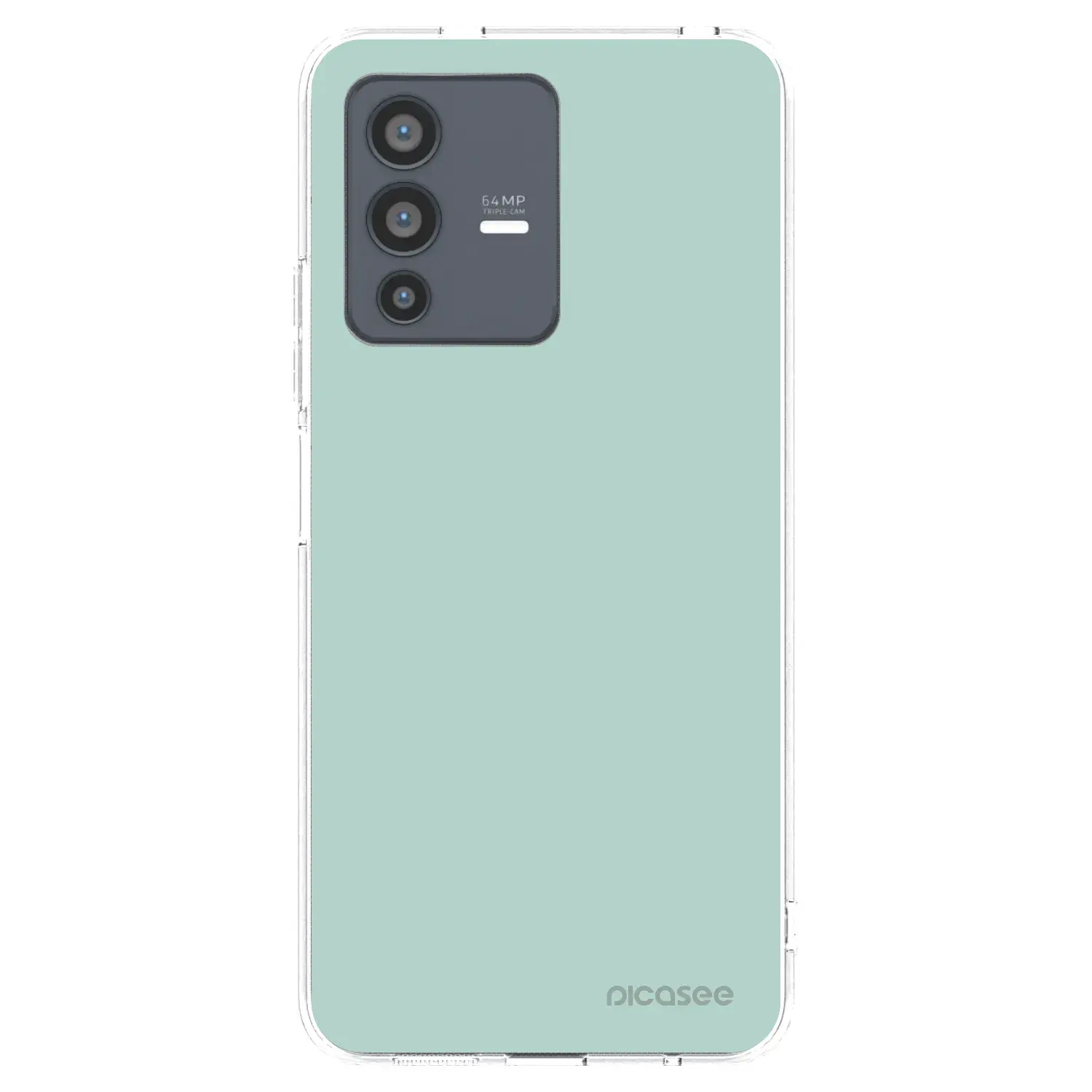 Silikonový průhledný obal pro Vivo V23 5G - Pastel Charm