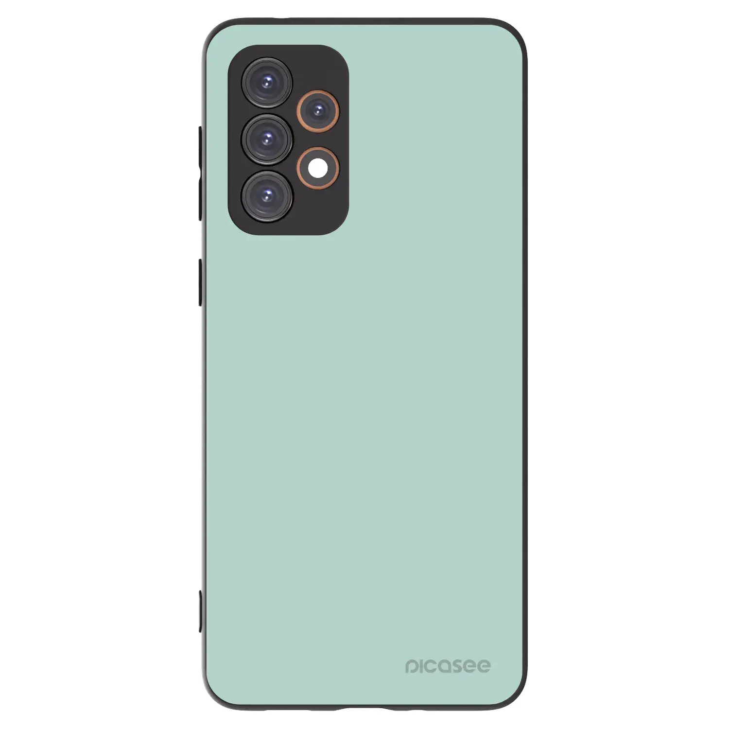 Silikonový černý obal pro Samsung Galaxy A33 5G A336 - Pastel Charm