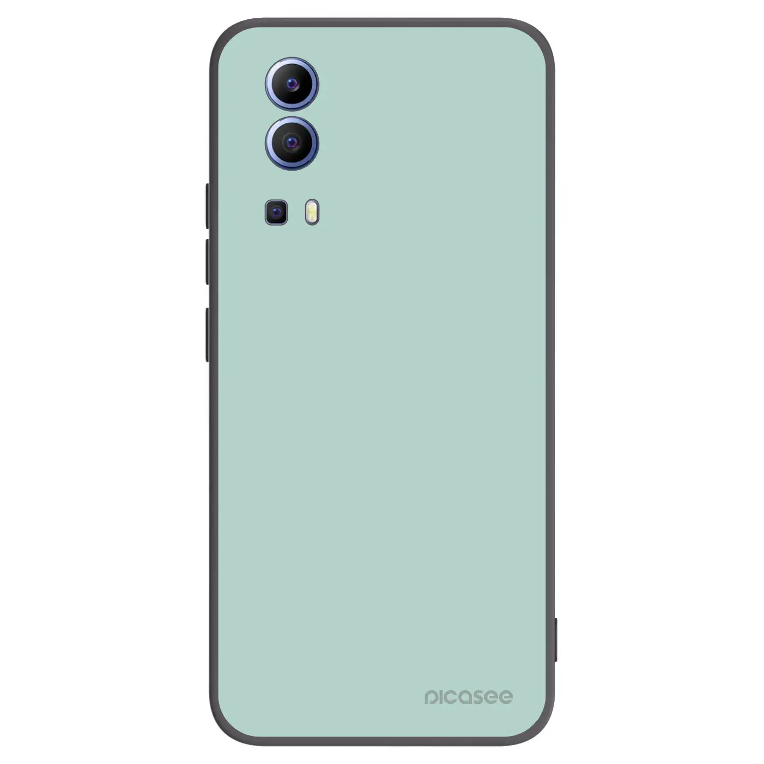 Silikonový černý obal pro Vivo Y52 5G - Pastel Charm