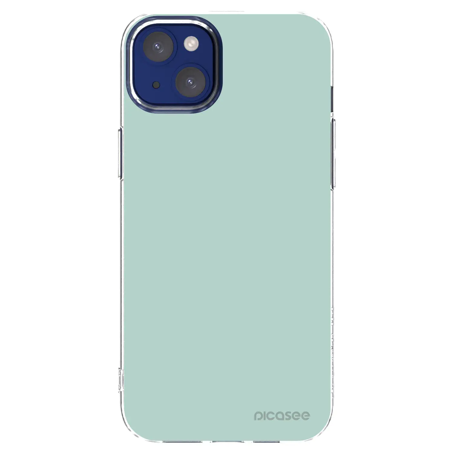 Silikonový průhledný obal pro Apple iPhone 14 Plus - Pastel Charm