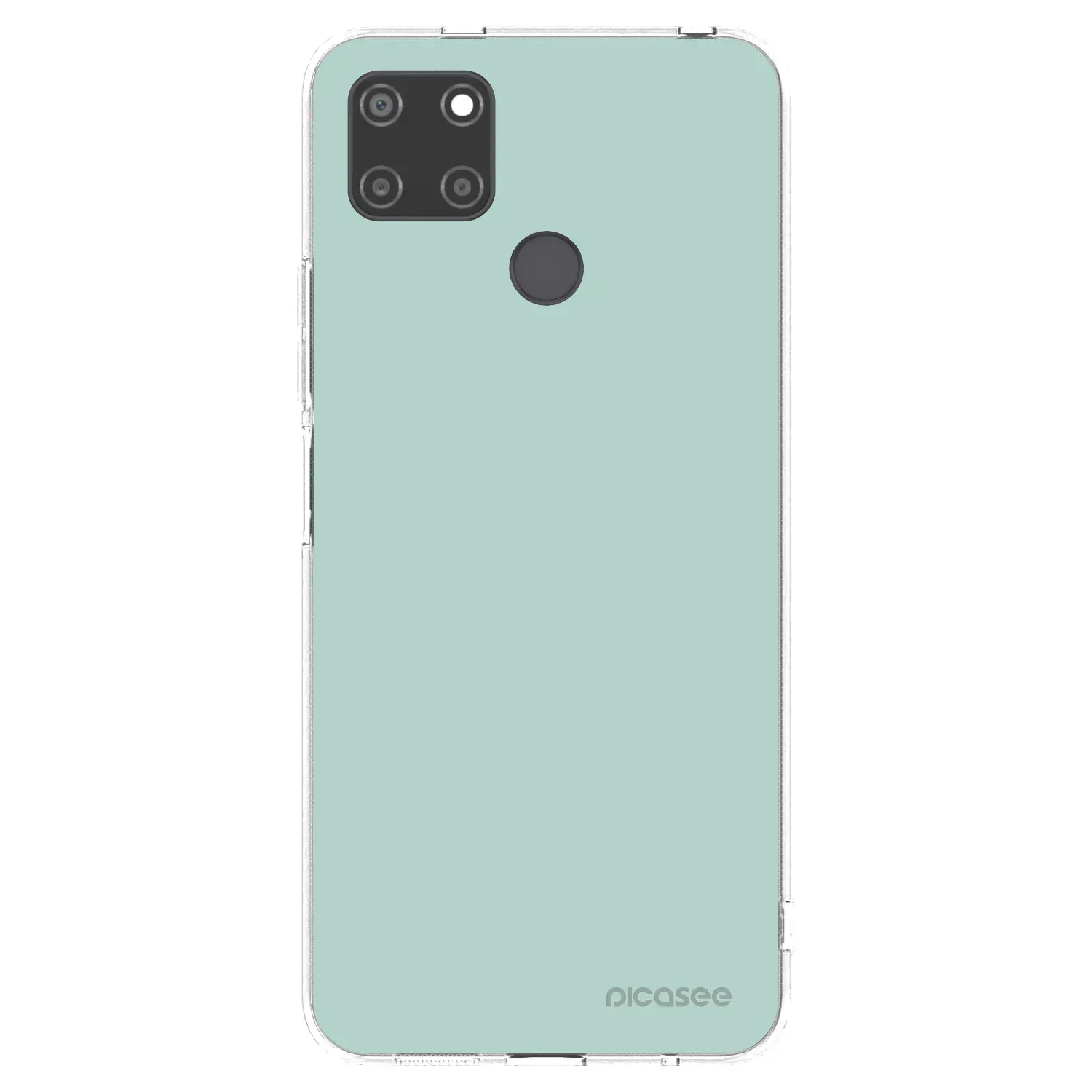 Silikonový průhledný obal pro Realme C21Y - Pastel Charm