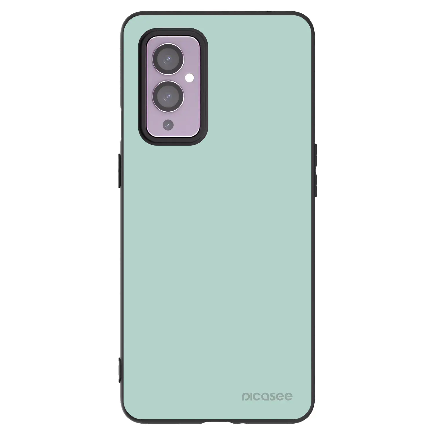 Silikonový černý obal pro OnePlus 9 - Pastel Charm
