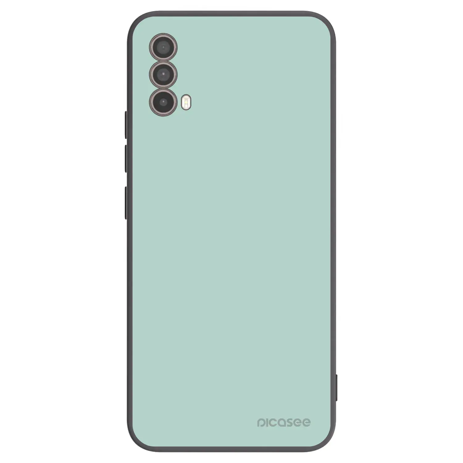 Silikonový černý obal pro Motorola Moto E40 - Pastel Charm