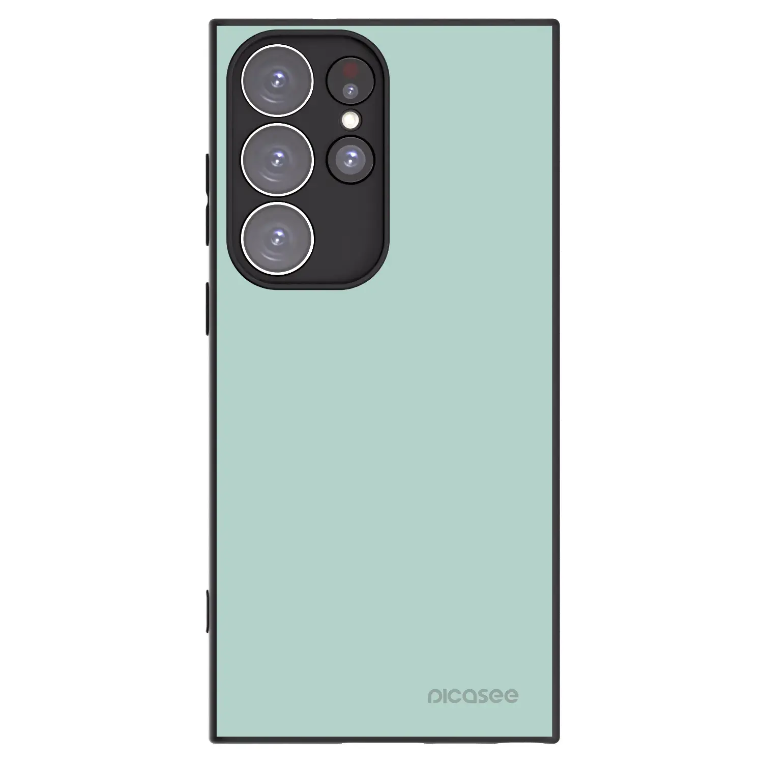 Silikonový černý obal pro Samsung Galaxy S23 Ultra 5G - Pastel Charm