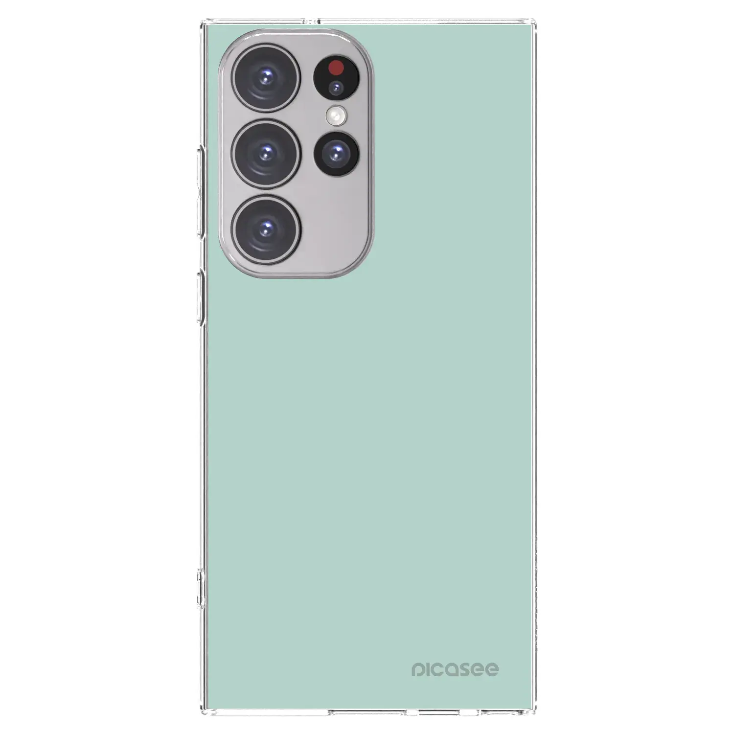 Silikonový průhledný obal pro Samsung Galaxy S23 Ultra 5G - Pastel Charm