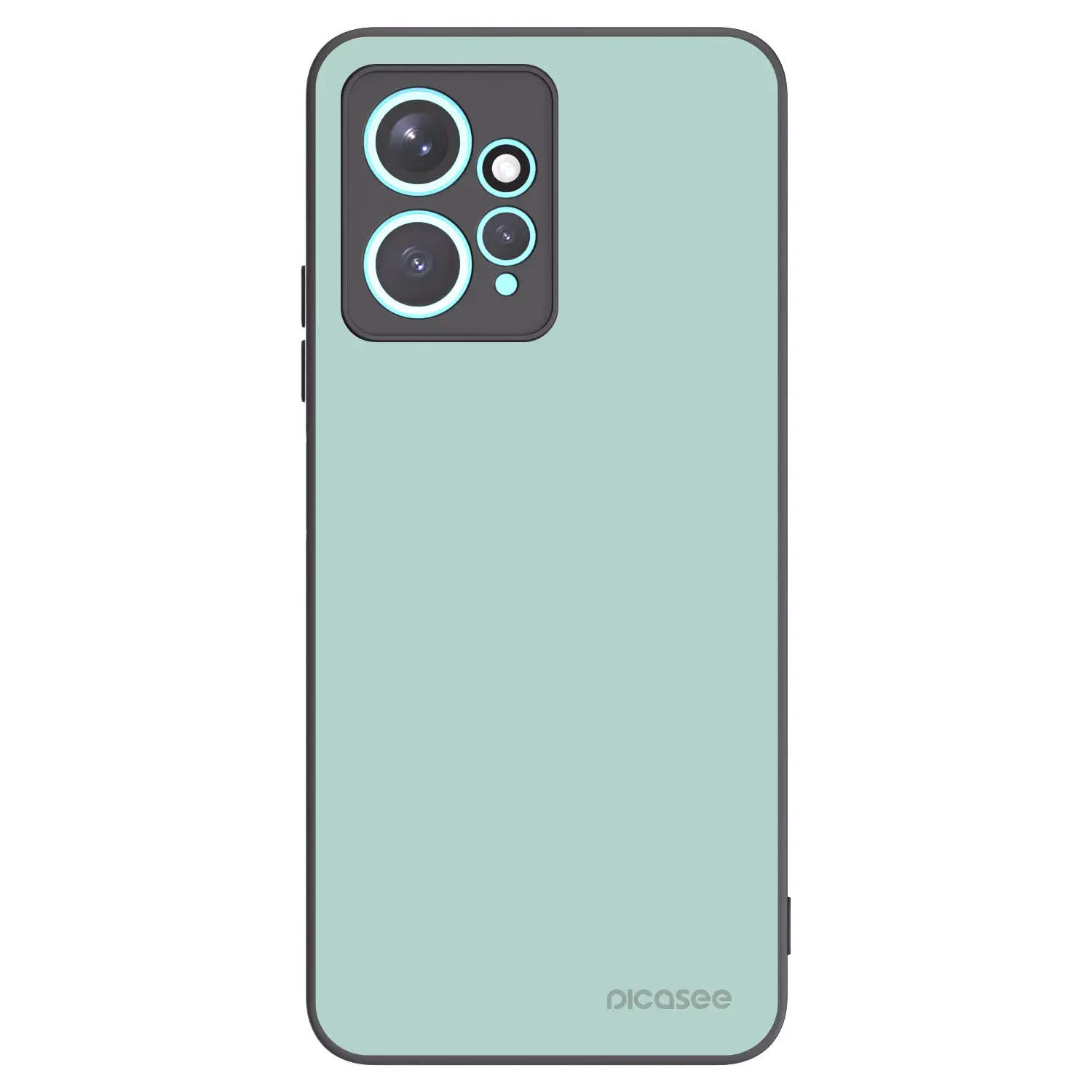 Silikonový černý obal pro Xiaomi Redmi Note 12 4G - Pastel Charm