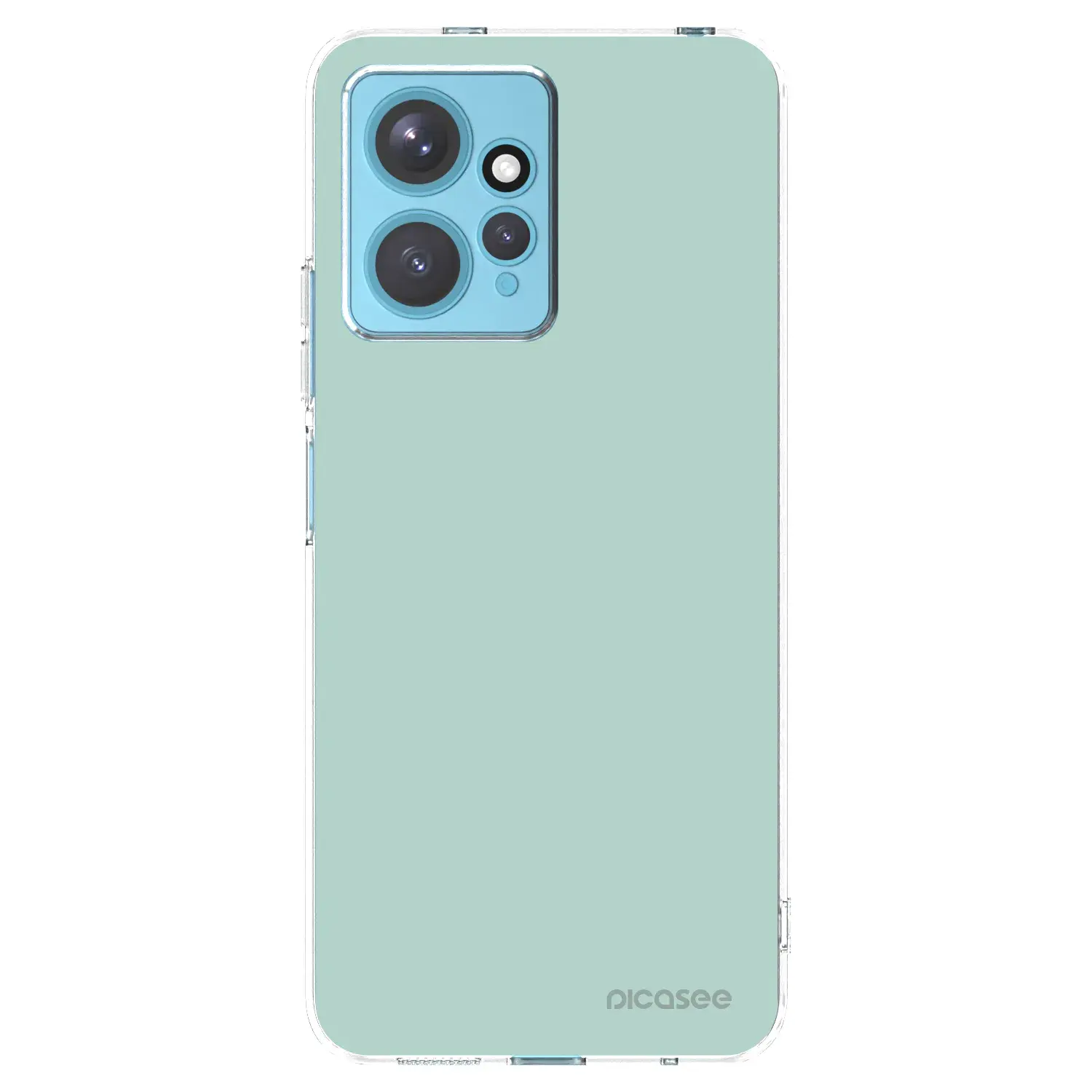 Silikonový průhledný obal pro Xiaomi Redmi Note 12 4G - Pastel Charm