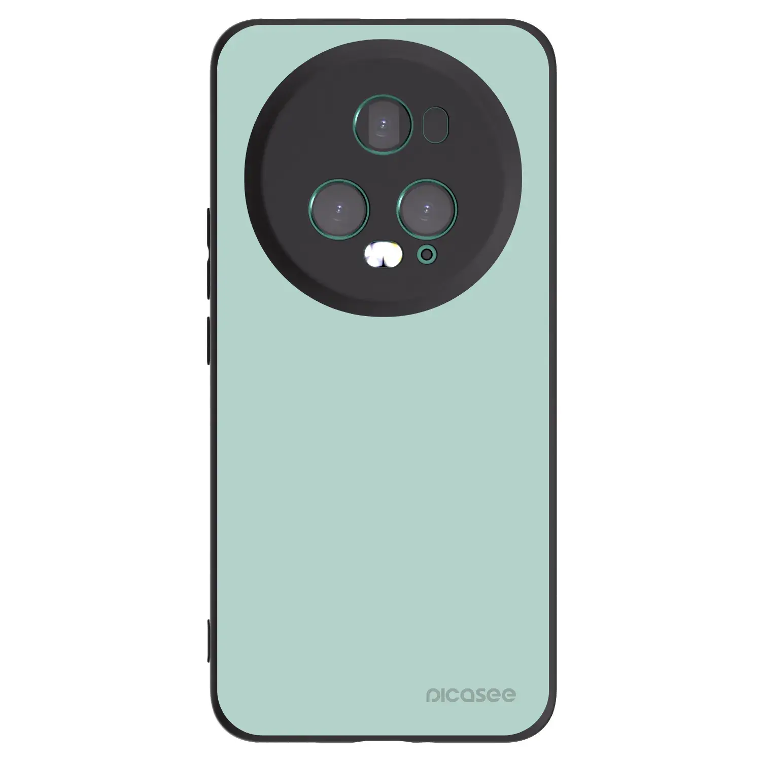 Silikonový černý obal pro Honor Magic5 Pro - Pastel Charm