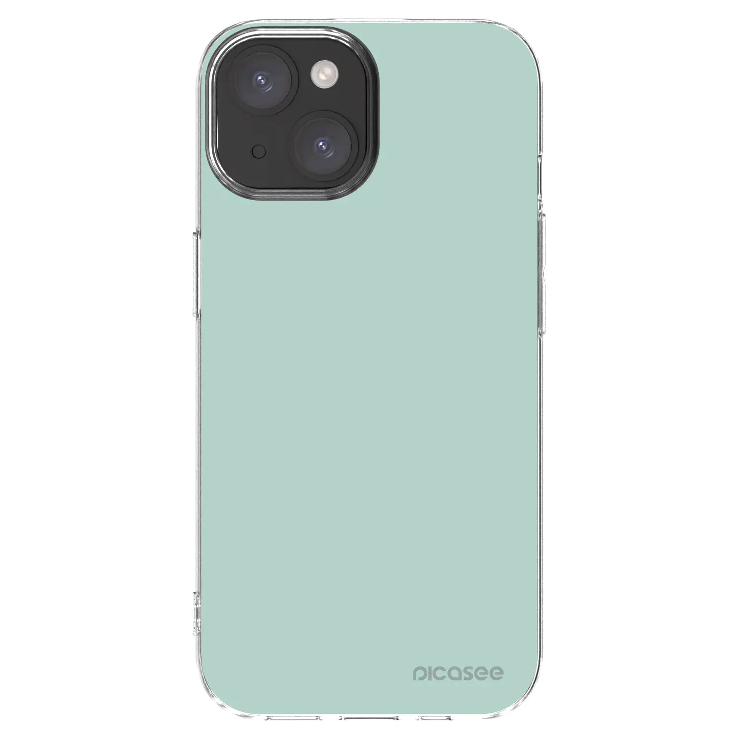 Silikonový průhledný obal pro Apple iPhone 15 - Pastel Charm