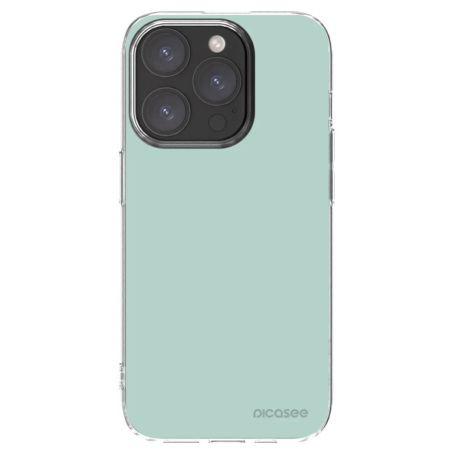 Silikonový průhledný obal pro Apple iPhone 15 Pro - Pastel Charm